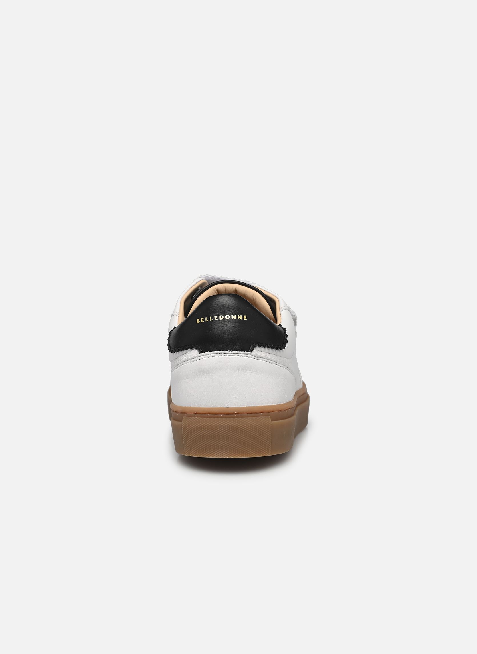 Baskets B0 VELCRO W femme blanc Belledonne Paris Baskets B0 VELCRO W femme blanc White black