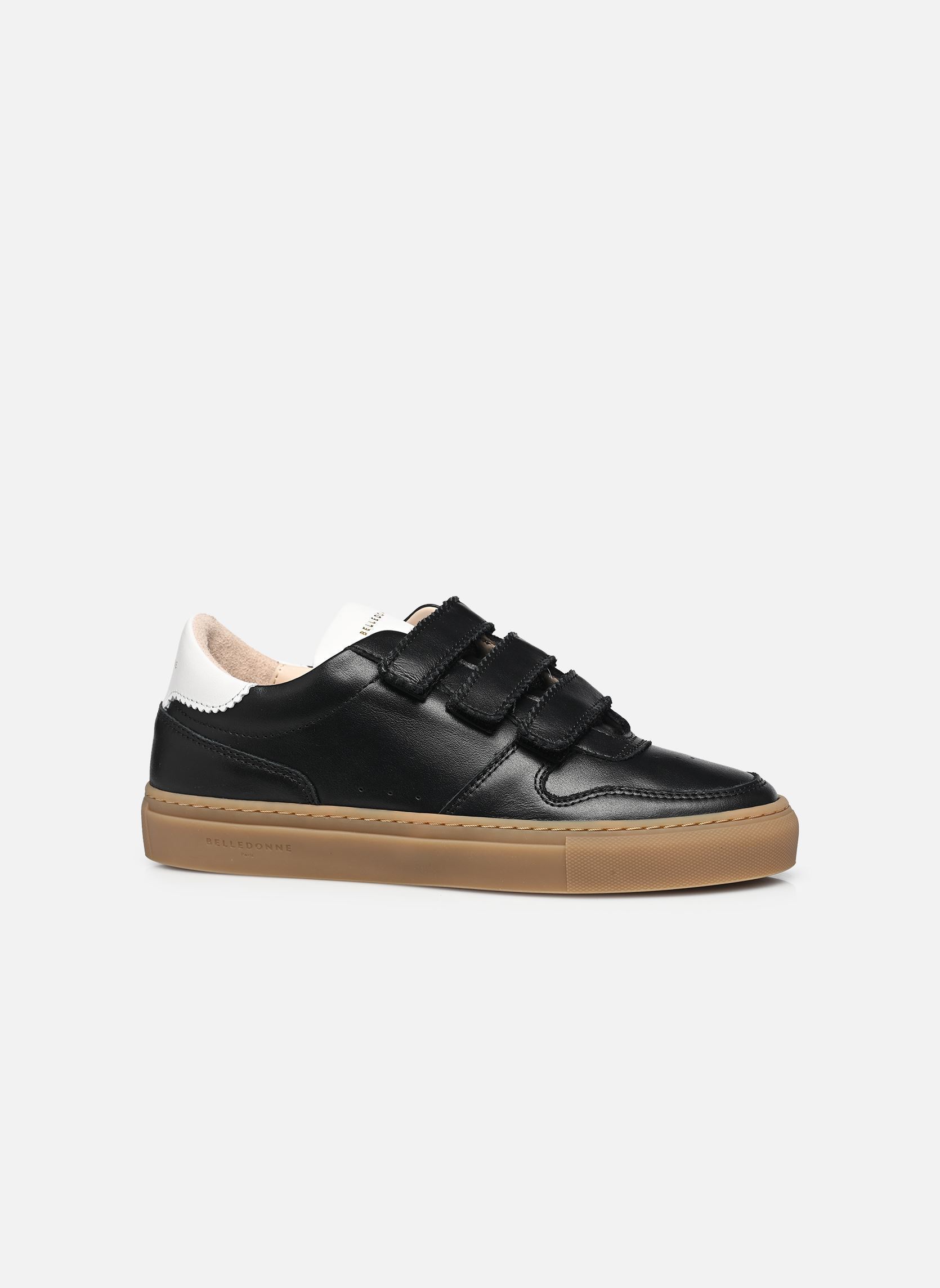 Sneakers B0 VELCRO W dames zwart Belledonne Paris Sneakers B0 VELCRO W dames zwart Gum Black