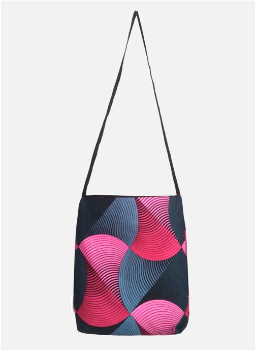WILHELM Sacs bandoulière Tote bag velcro moyen format femme rose