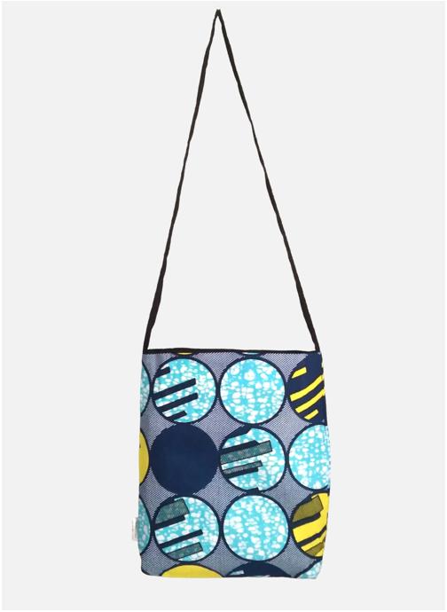 WILHELM Sacs bandoulière Tote bag velcro moyen format femme bleu
