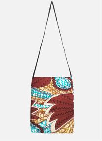 Sacs bandoulière Tote bag velcro moyen format femme bleu