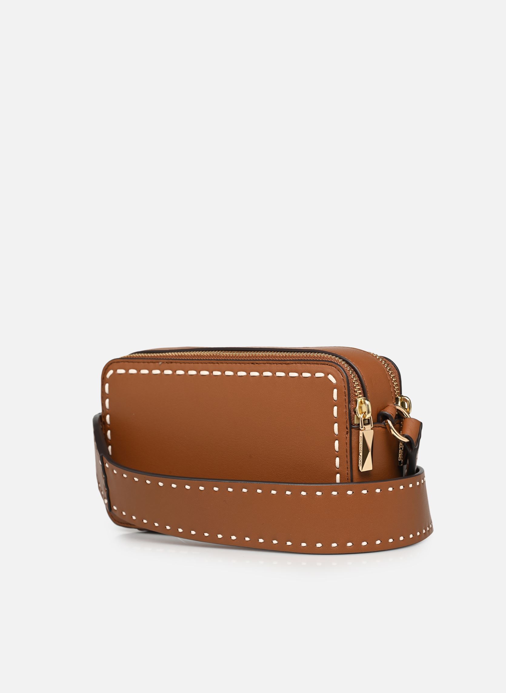 Sacs bandoulière JET SET SM DBL ZP CAMRA XBODY femme marron Michael Michael Kors Sacs bandoulière JET SET SM DBL ZP CAMRA XBODY femme marron LUGGAGE