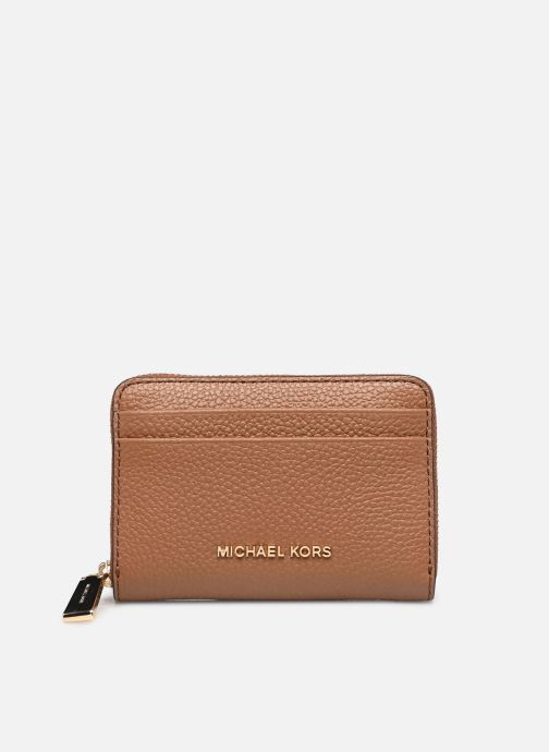Michael Michael Kors Portemonnees met rits JET SET SM ZA COIN CARD CASE dames bruin