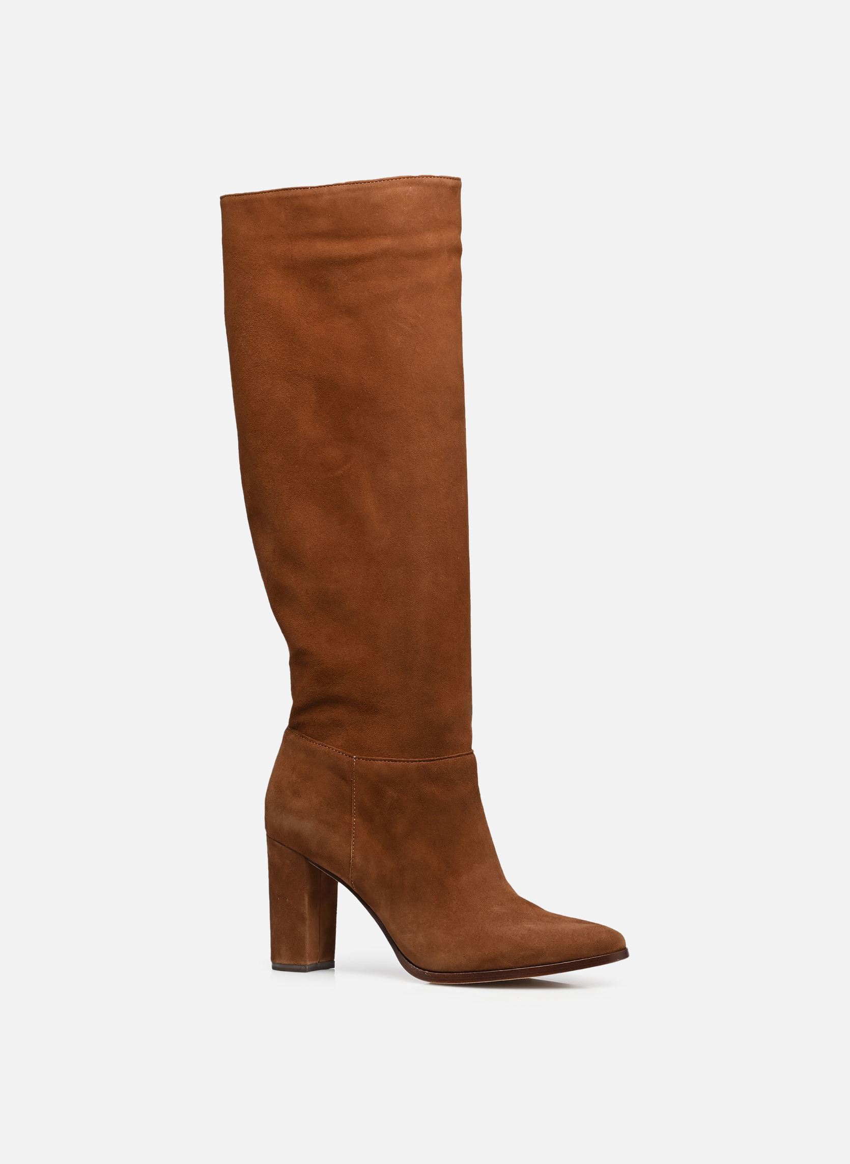 Bottes ARTIZAN TALL-BOOTS-TALL BOOT femme marron Lauren Ralph Lauren Bottes ARTIZAN TALL-BOOTS-TALL BOOT femme marron TOBACCO