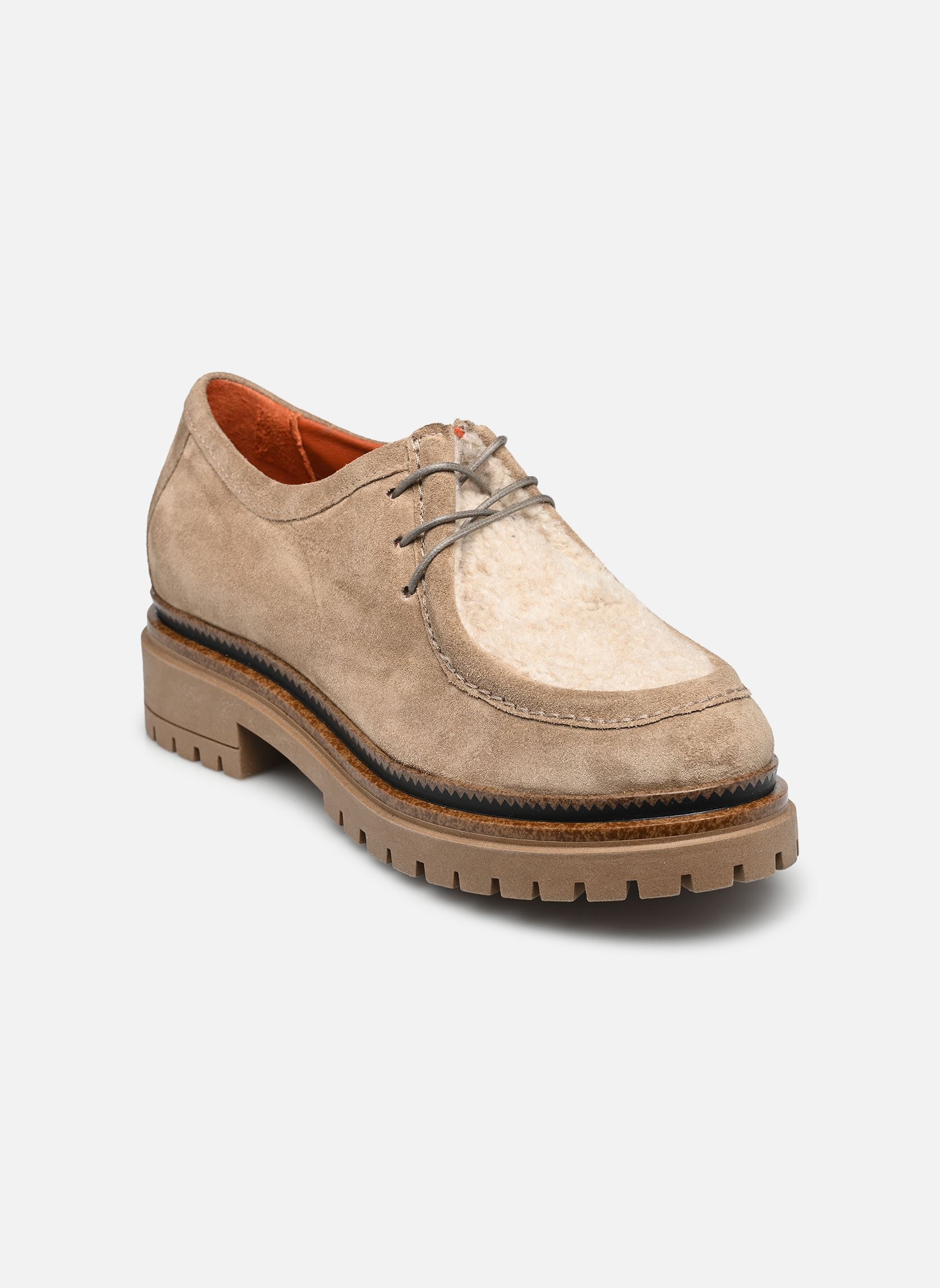 Derbys T60124 damen beige Mjus Derbys T60124 damen beige Taupe+Panna