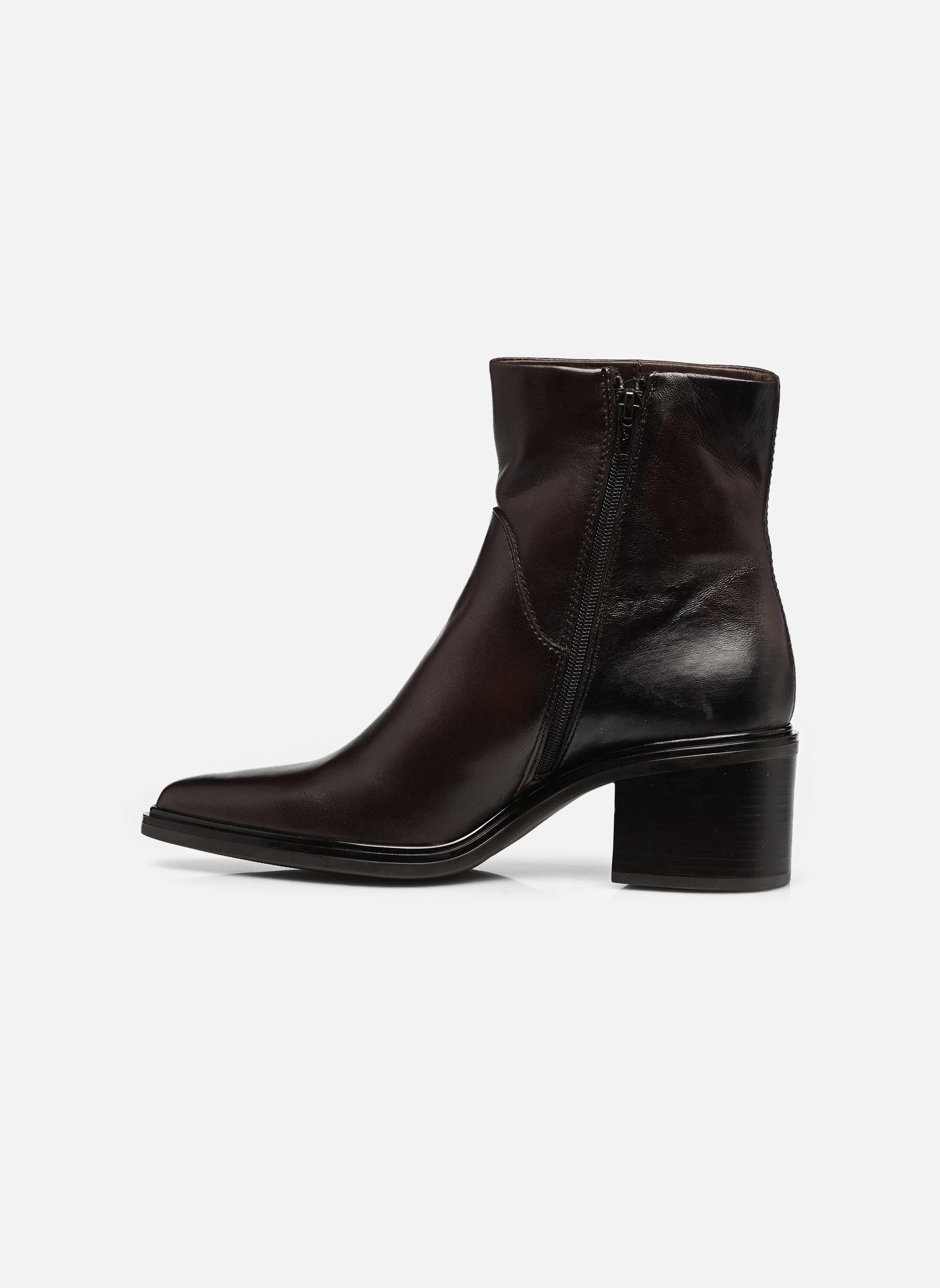 Lage enkellaarsjes L39202 dames bruin Mjus Lage enkellaarsjes L39202 dames bruin MOKA