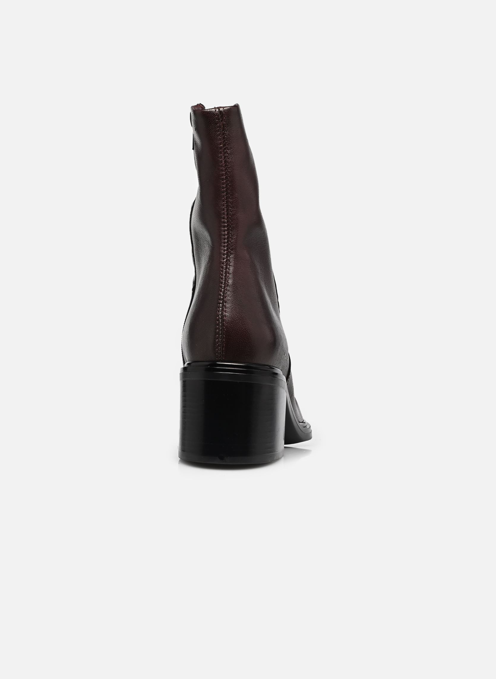 Lage enkellaarsjes L39205 dames bruin Mjus Lage enkellaarsjes L39205 dames bruin BURGUNDY