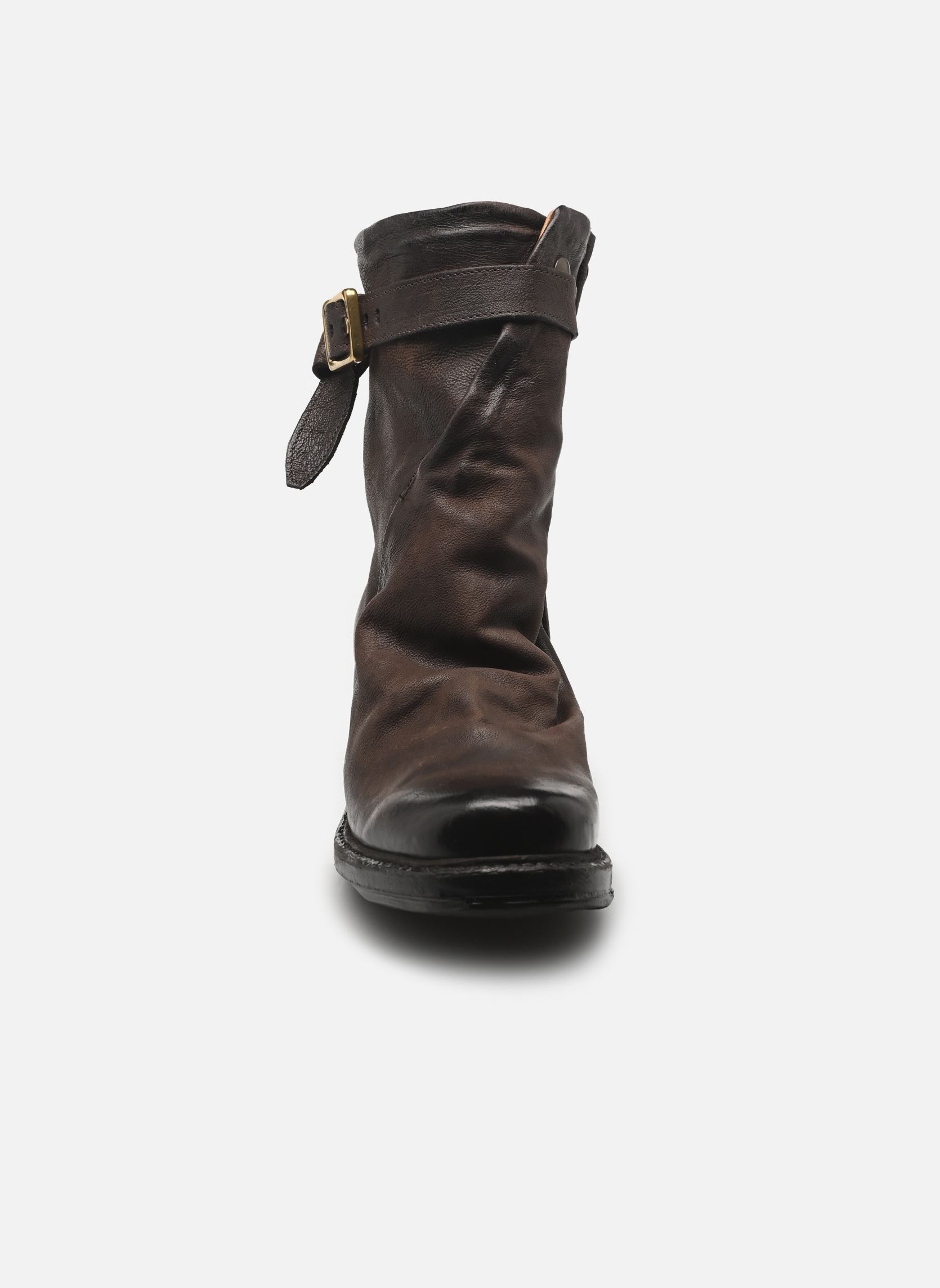 Enkellaarzen en boots B80213 dames bruin AS98 Enkellaarzen en boots B80213 dames bruin EBANO