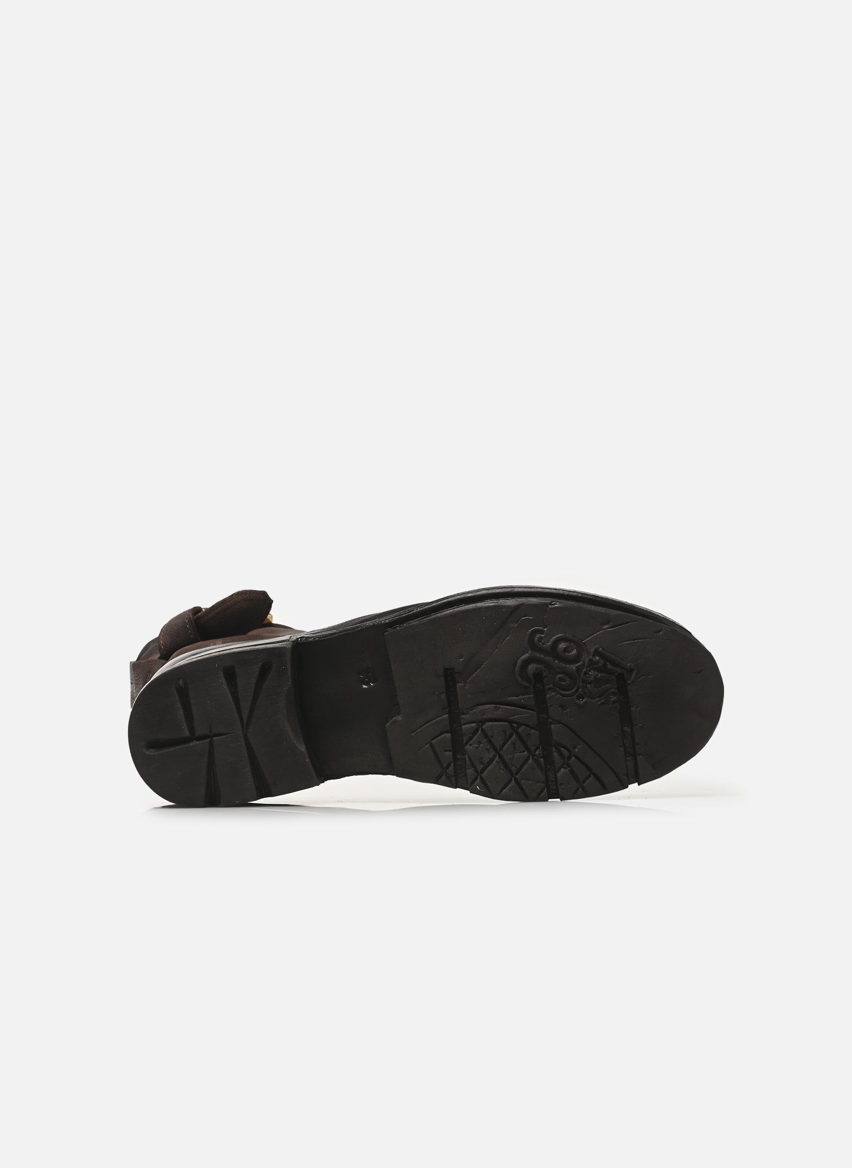 Enkellaarzen en boots B80213 dames bruin AS98 Enkellaarzen en boots B80213 dames bruin EBANO