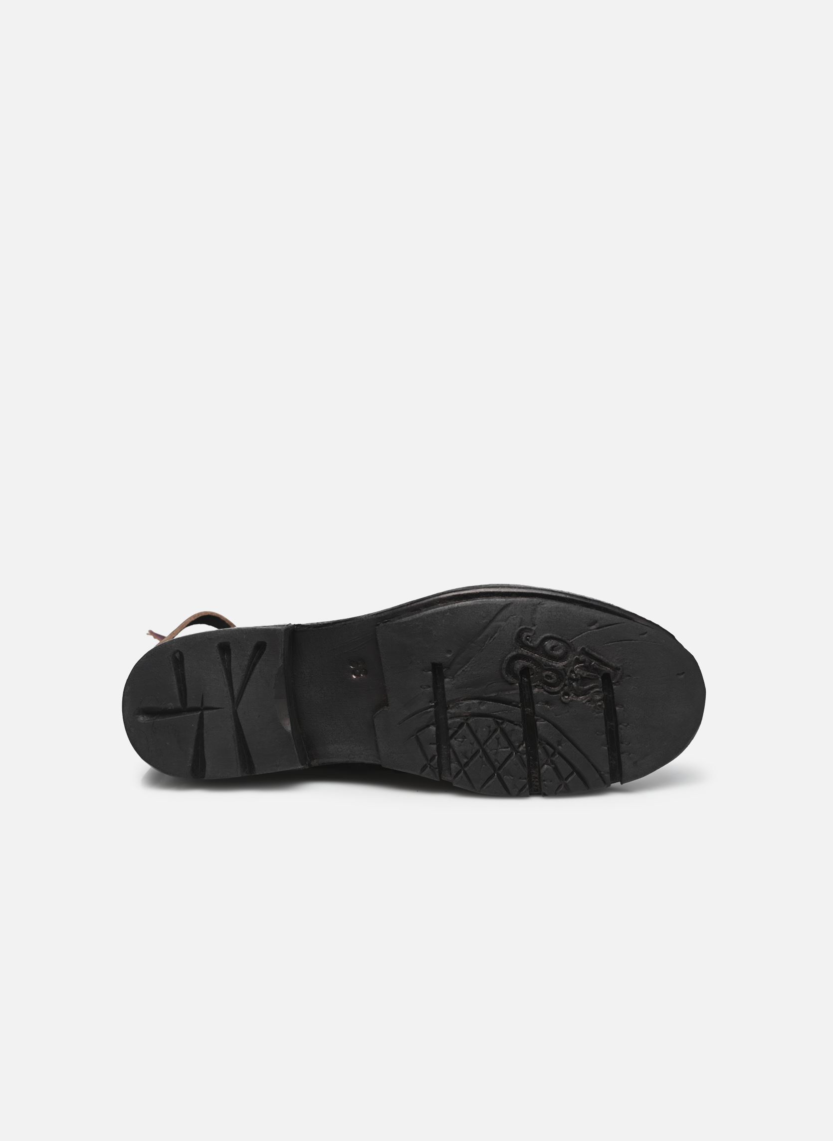 Botines y botas B80317 mujer negro AS98 Botines y botas B80317 mujer negro NERO+TDM+NERO+PRUNE