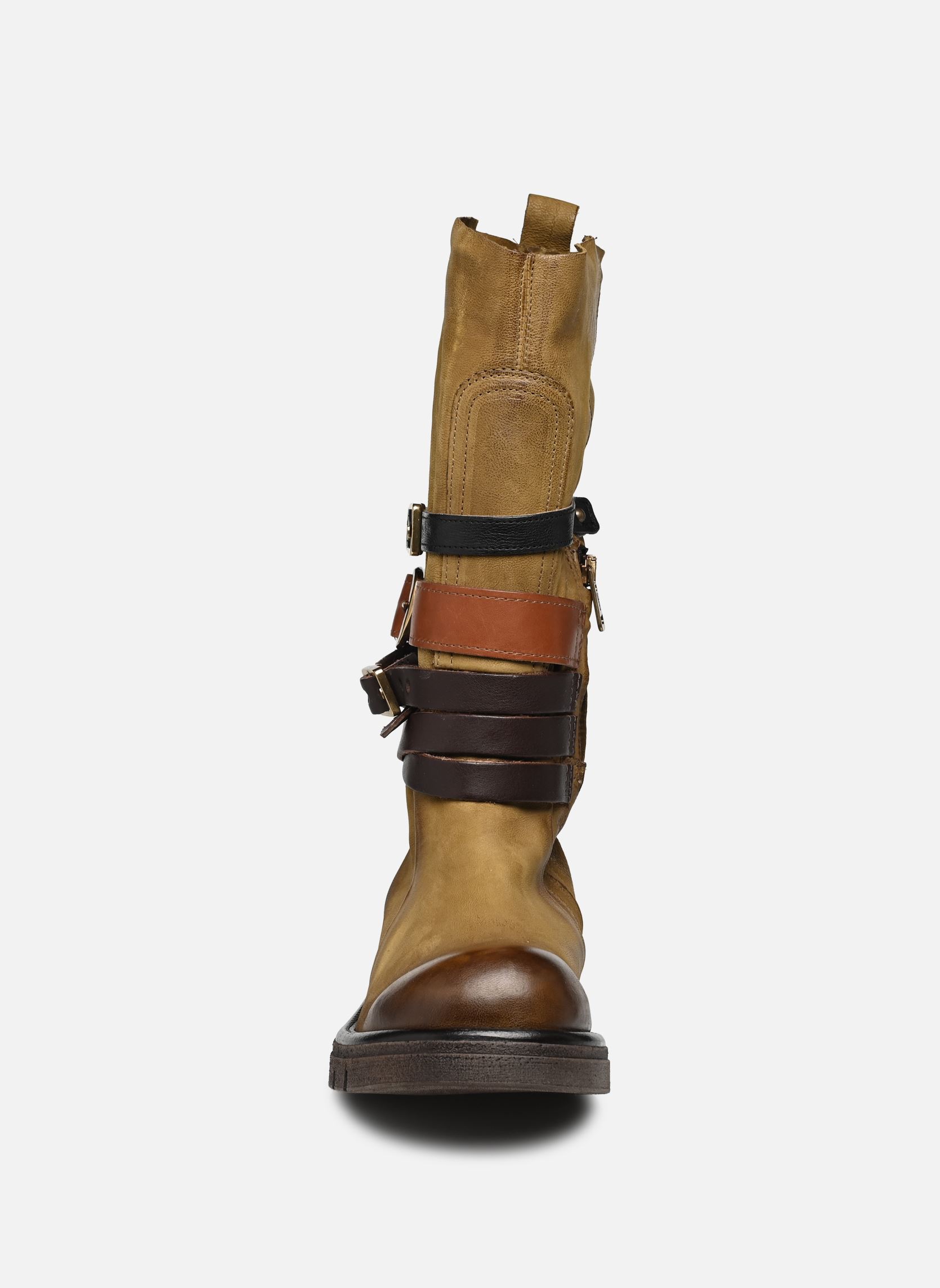 Botines y botas B81305 mujer marrón AS98 Botines y botas B81305 mujer marrón DAINO+TDM+CALVADOS+NERO