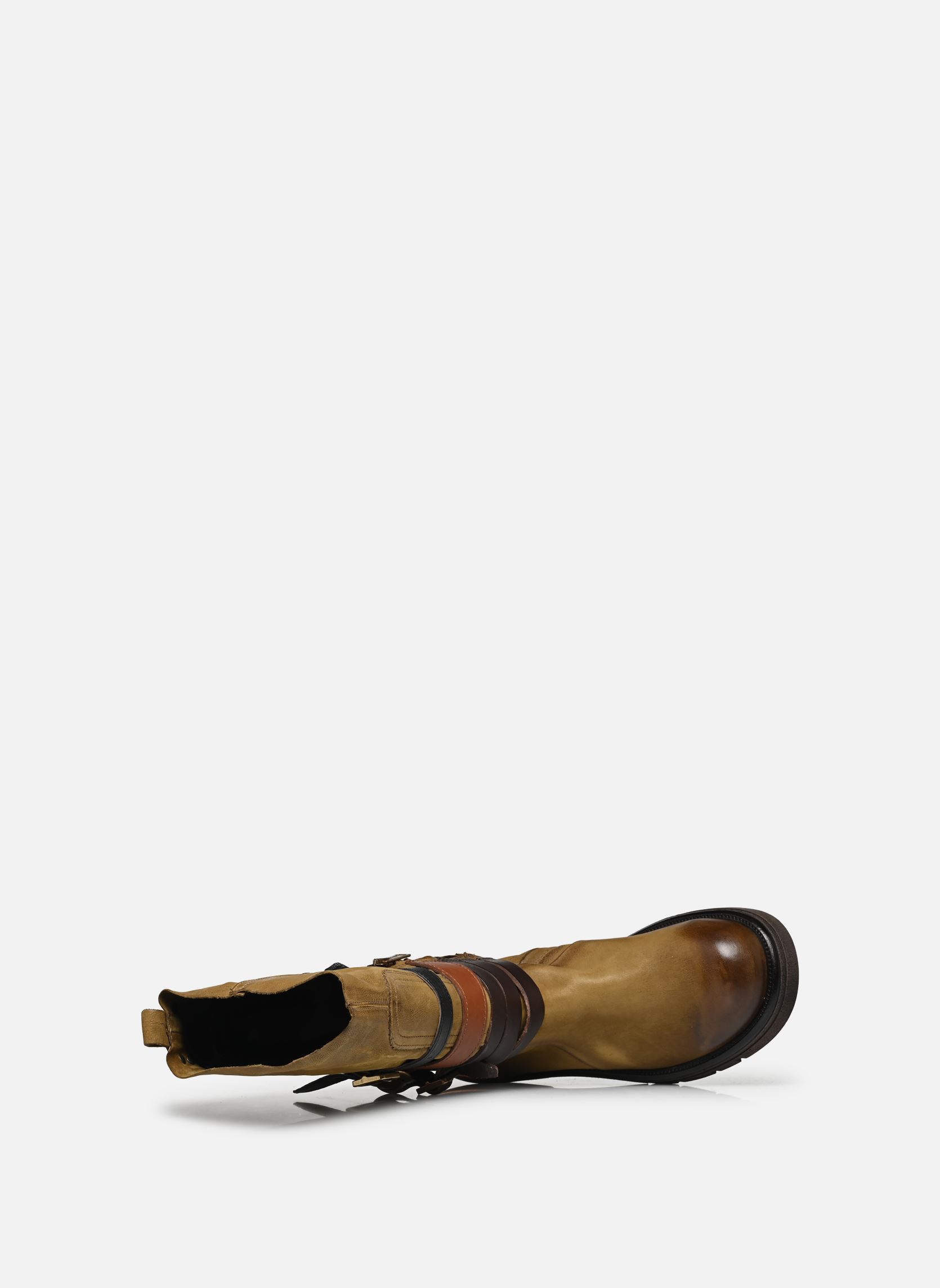 Botines y botas B81305 mujer marrón AS98 Botines y botas B81305 mujer marrón DAINO+TDM+CALVADOS+NERO