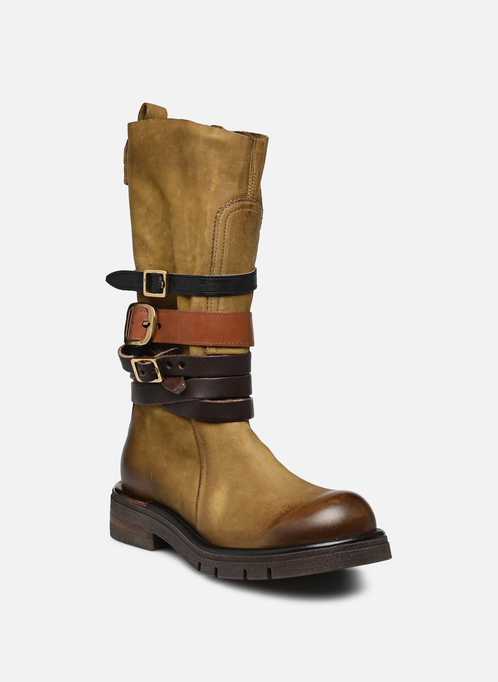 Botines y botas B81305 mujer marrón AS98 Botines y botas B81305 mujer marrón DAINO+TDM+CALVADOS+NERO