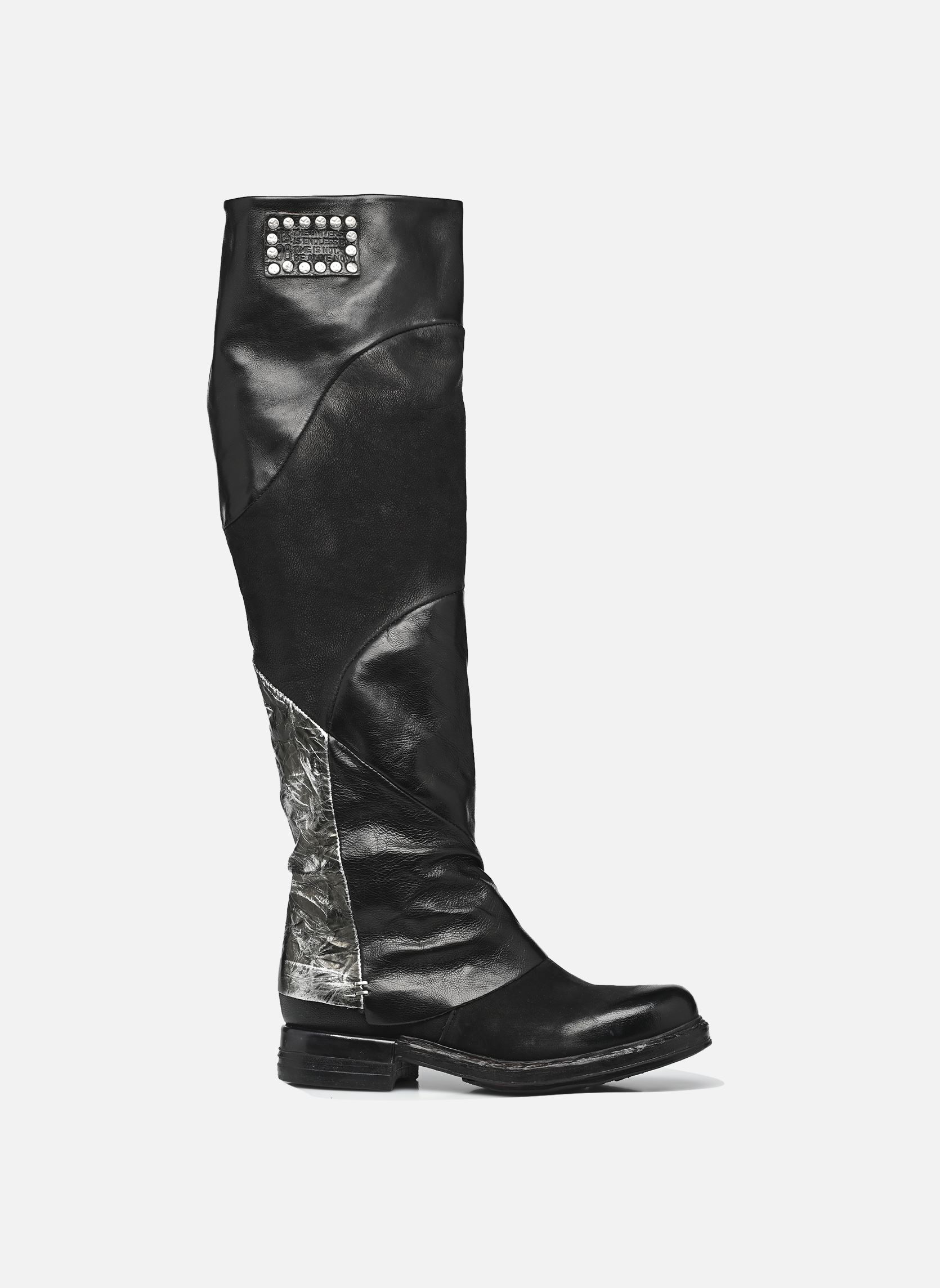 Bottes B80310 femme noir AS98 Bottes B80310 femme noir NERO+ARGENTO+NERO