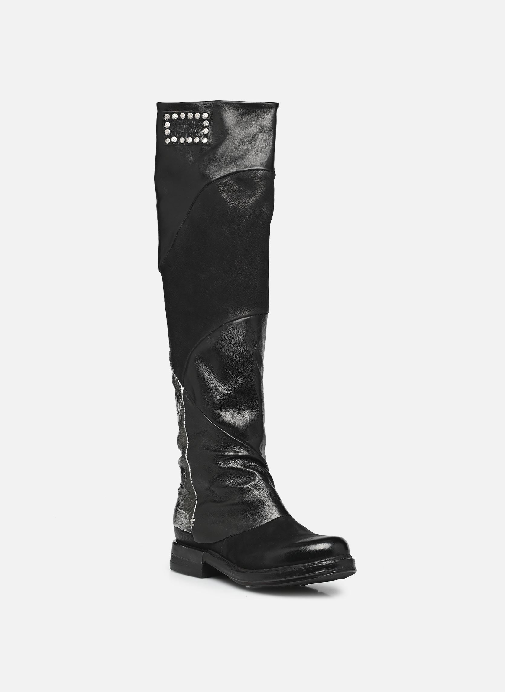 Bottes B80310 femme noir AS98 Bottes B80310 femme noir NERO+ARGENTO+NERO