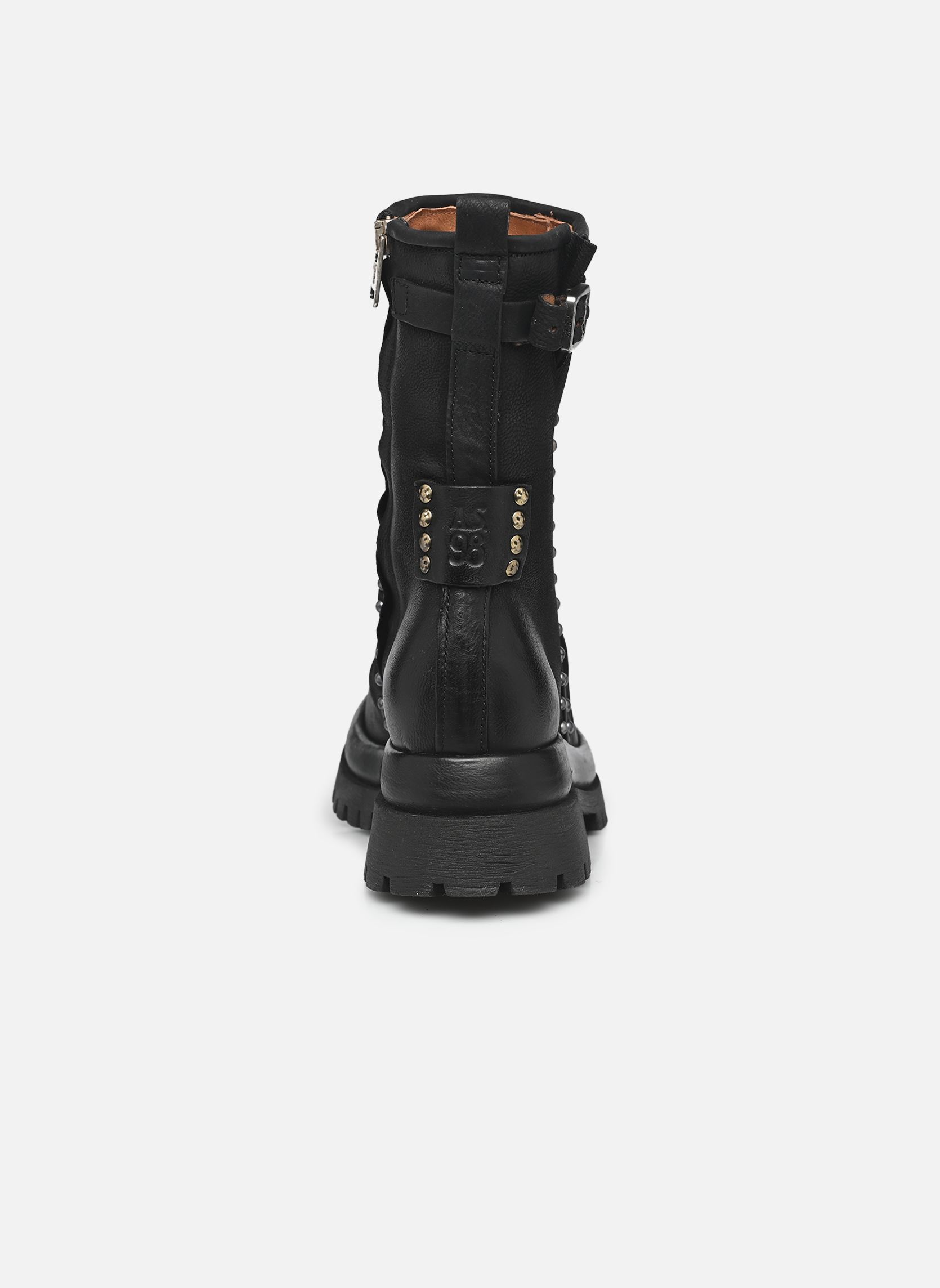 Botines bajos B51218 mujer negro AS98 Botines bajos B51218 mujer negro NERO