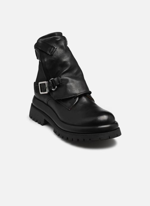 AS98 Niedrige Ankle Boots B51210 damen schwarz