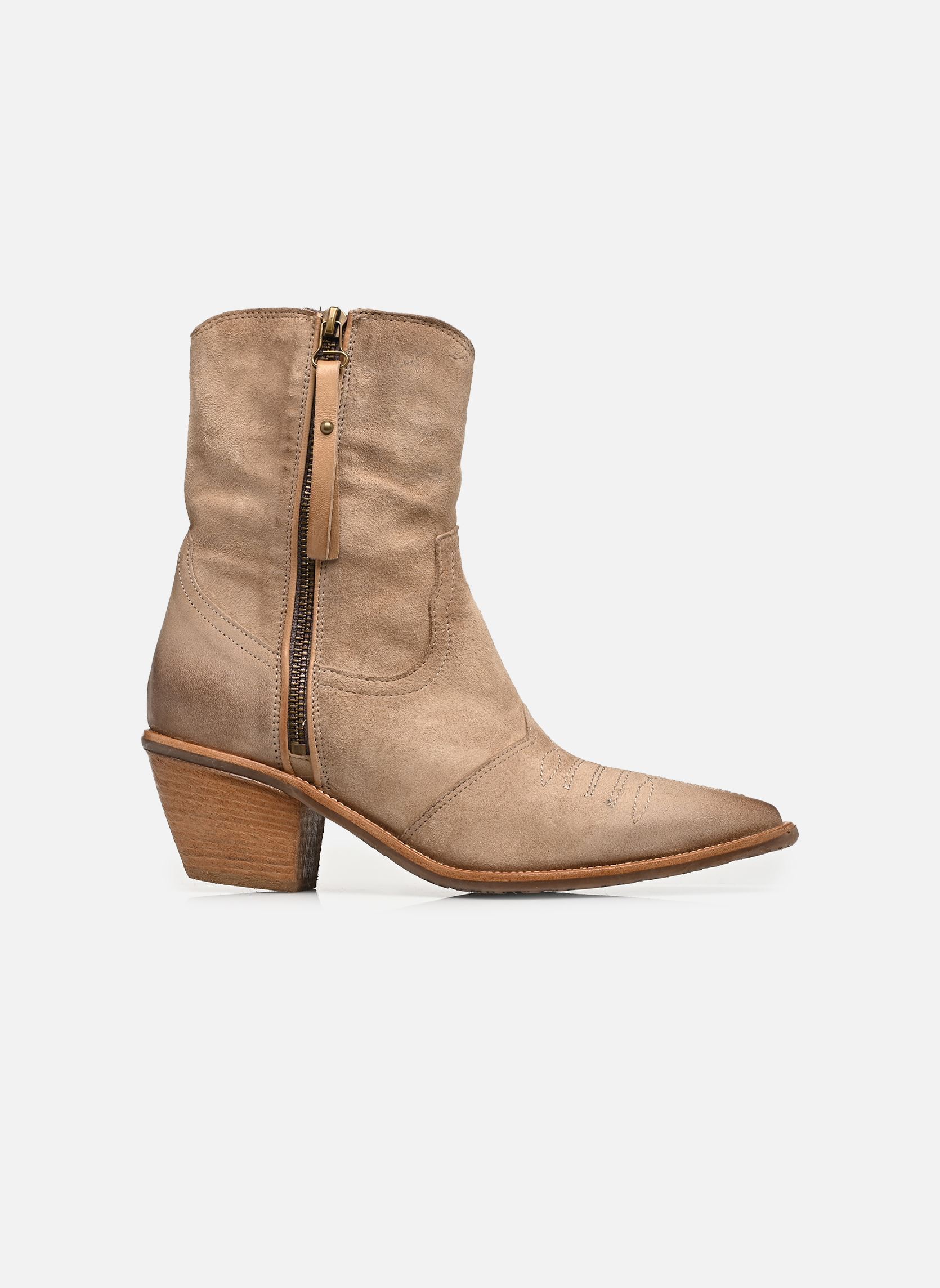 Cowboy-Stiefeletten B84205 damen beige AS98 Cowboy-Stiefeletten B84205 damen beige CARTON