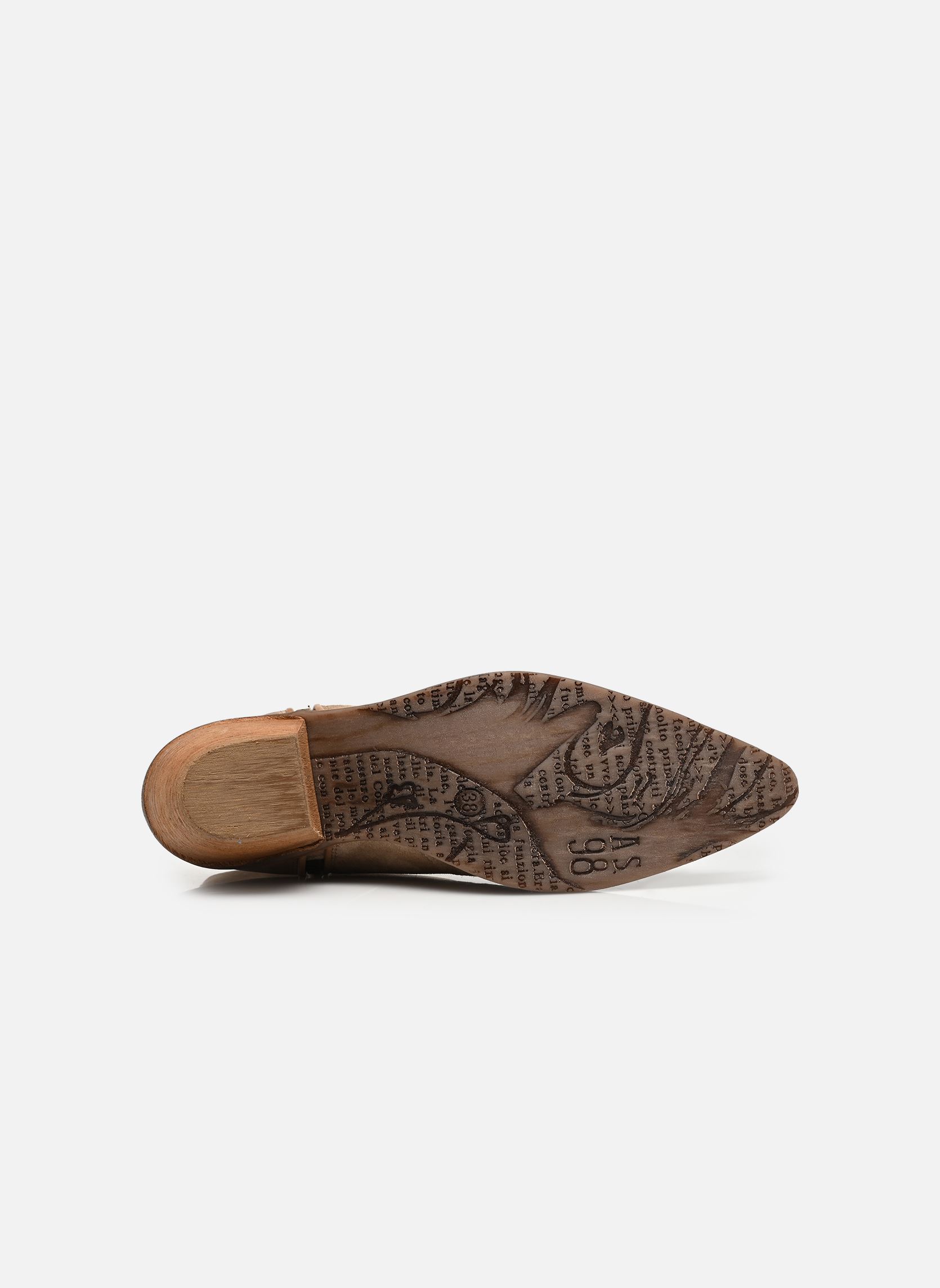 Cowboy-Stiefeletten B84205 damen beige AS98 Cowboy-Stiefeletten B84205 damen beige CARTON