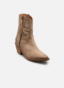Cowboy-Stiefeletten B84205 damen beige