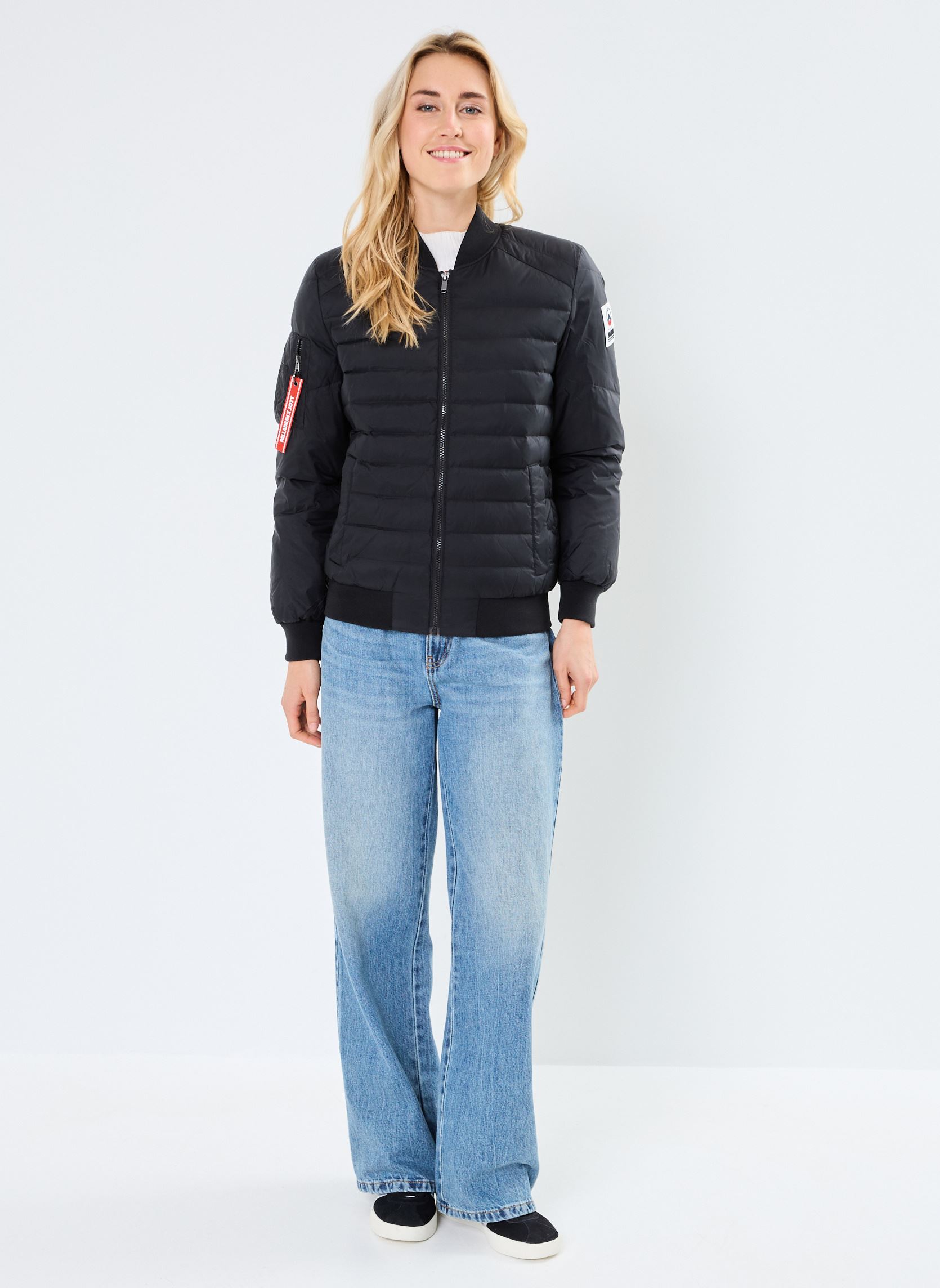Vestes RHONA BOMBERS noir Palladium Vestes RHONA BOMBERS noir BLACK