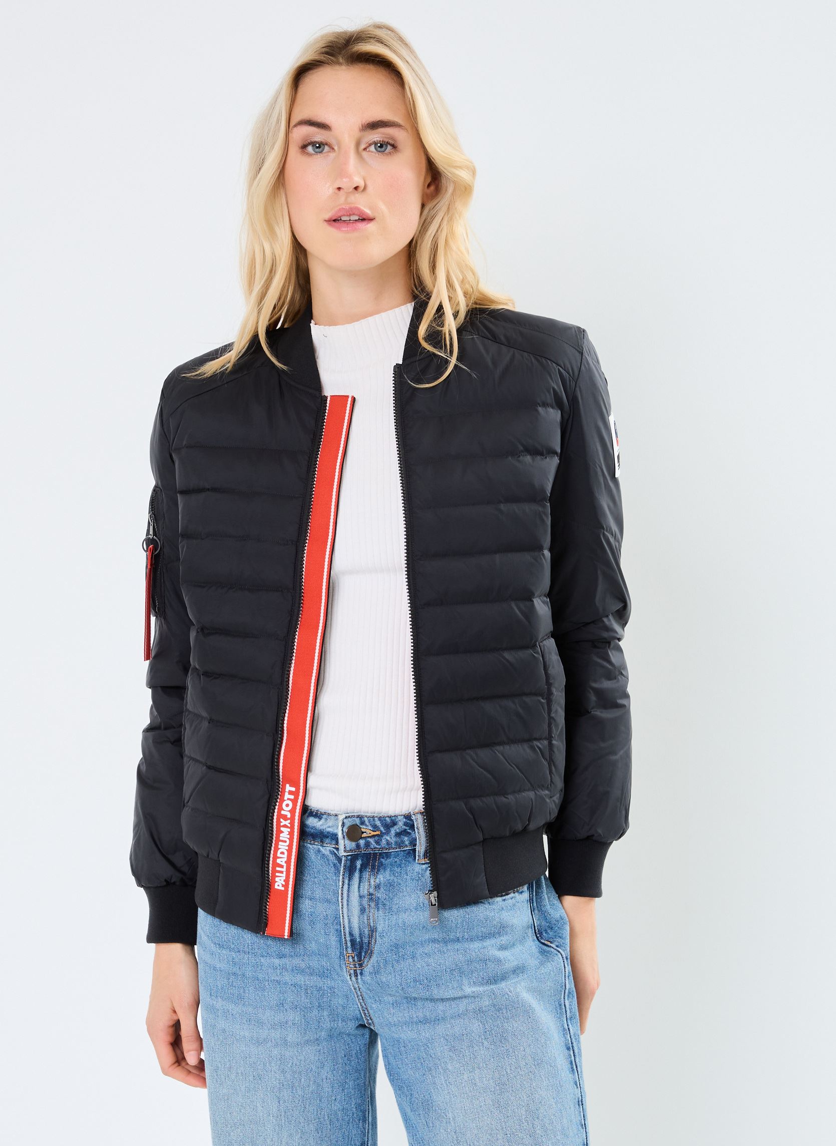 Vestes RHONA BOMBERS noir Palladium Vestes RHONA BOMBERS noir BLACK