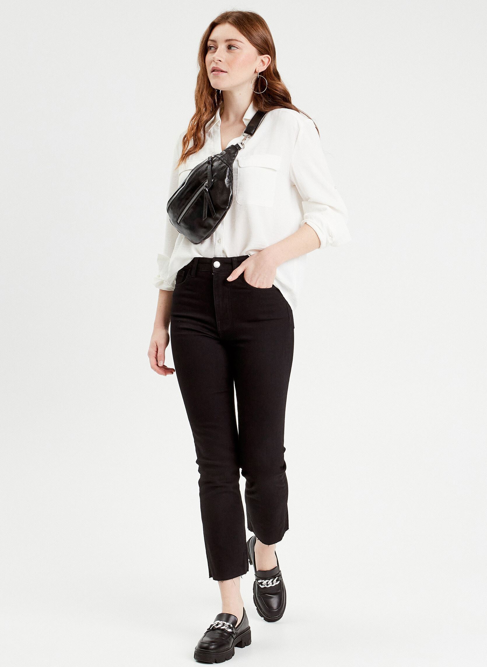 Chemises manches longues NEWDOBBUNIE femme blanc Cache Cache Chemises manches longues NEWDOBBUNIE femme blanc CLOUD DANCER