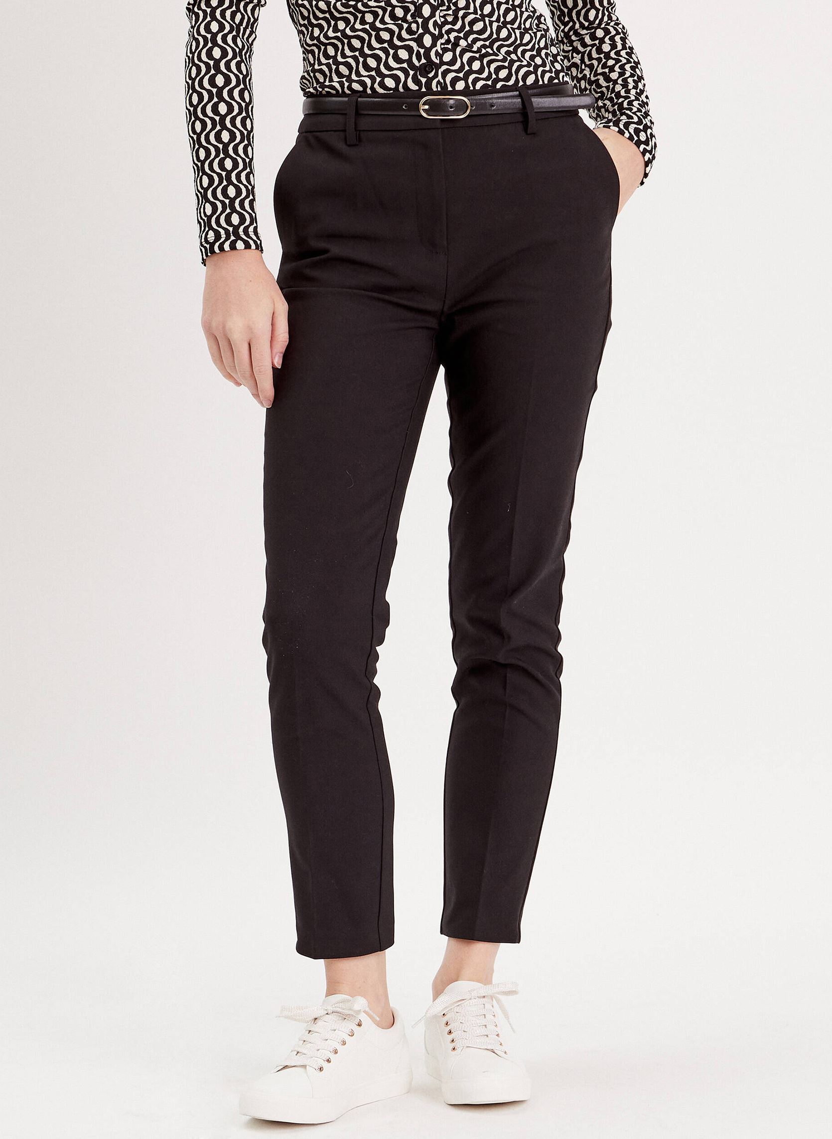 Weite Hosen CITYBABELT2 damen schwarz Cache Cache Weite Hosen CITYBABELT2 damen schwarz JET BLACK