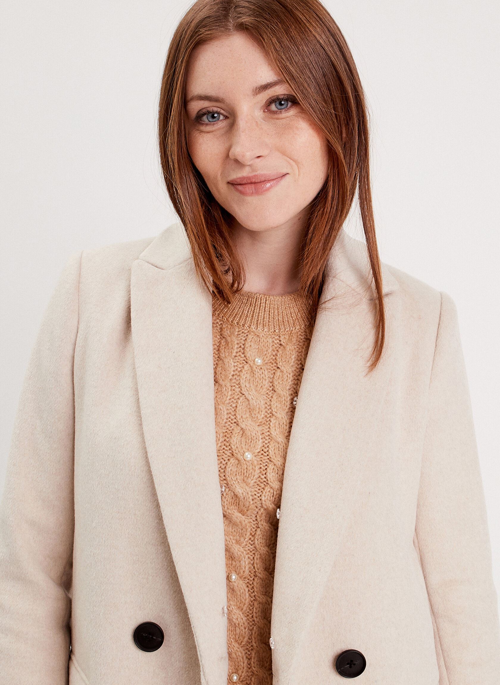Mäntel DRABLAZRUR damen beige Cache Cache Mäntel DRABLAZRUR damen beige TUFFET