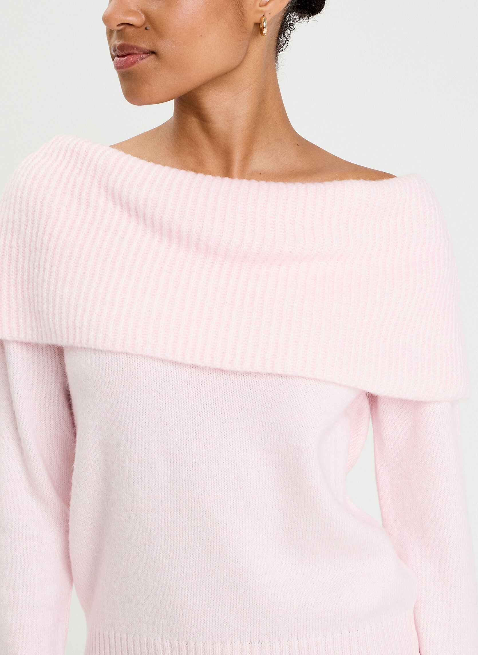 Truien NEWBARDOT dames roze Cache Cache Truien NEWBARDOT dames roze BALLET SLIPPER