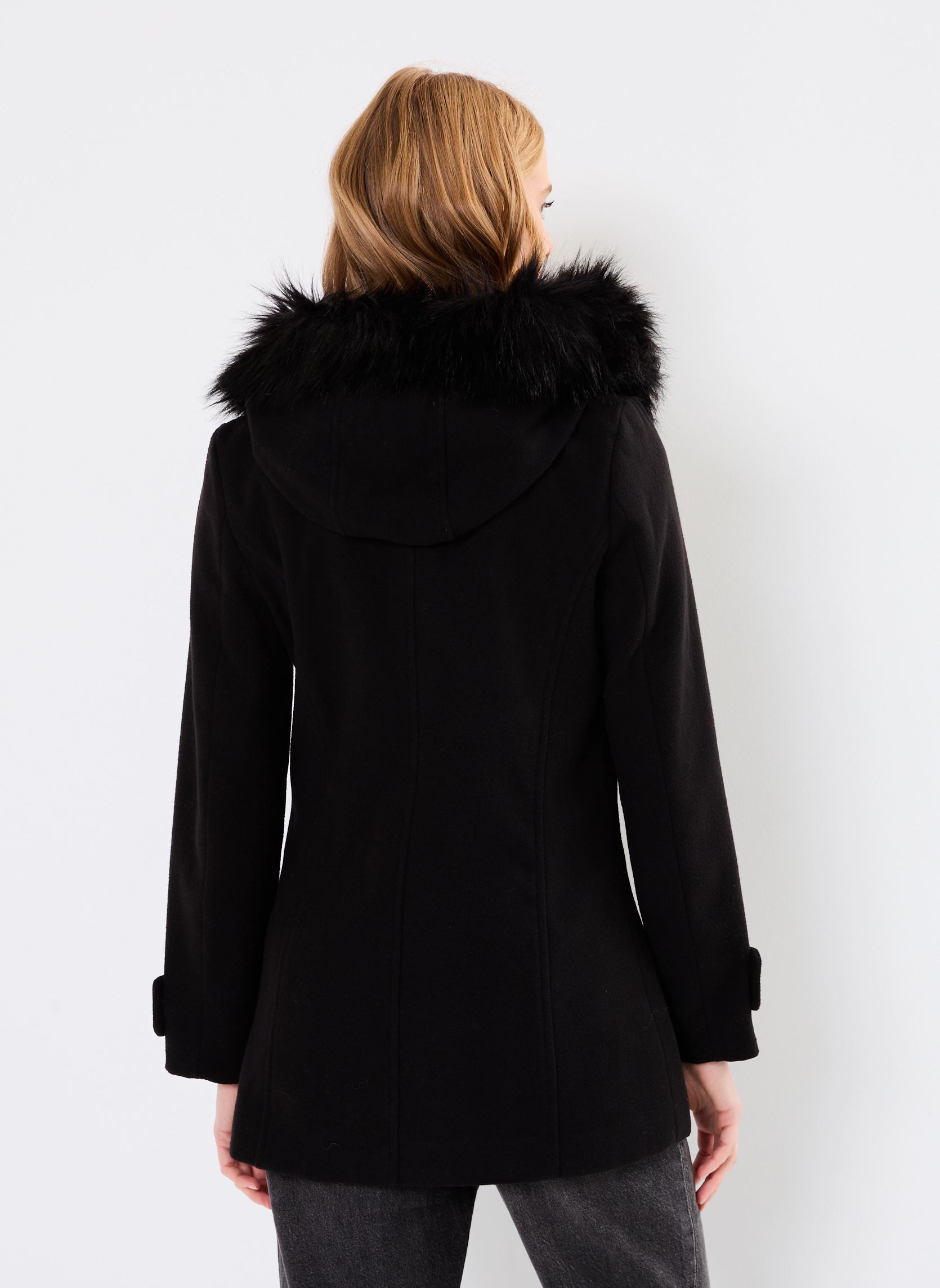 Mäntel DRAMOTZIC damen schwarz Cache Cache Mäntel DRAMOTZIC damen schwarz JET BLACK