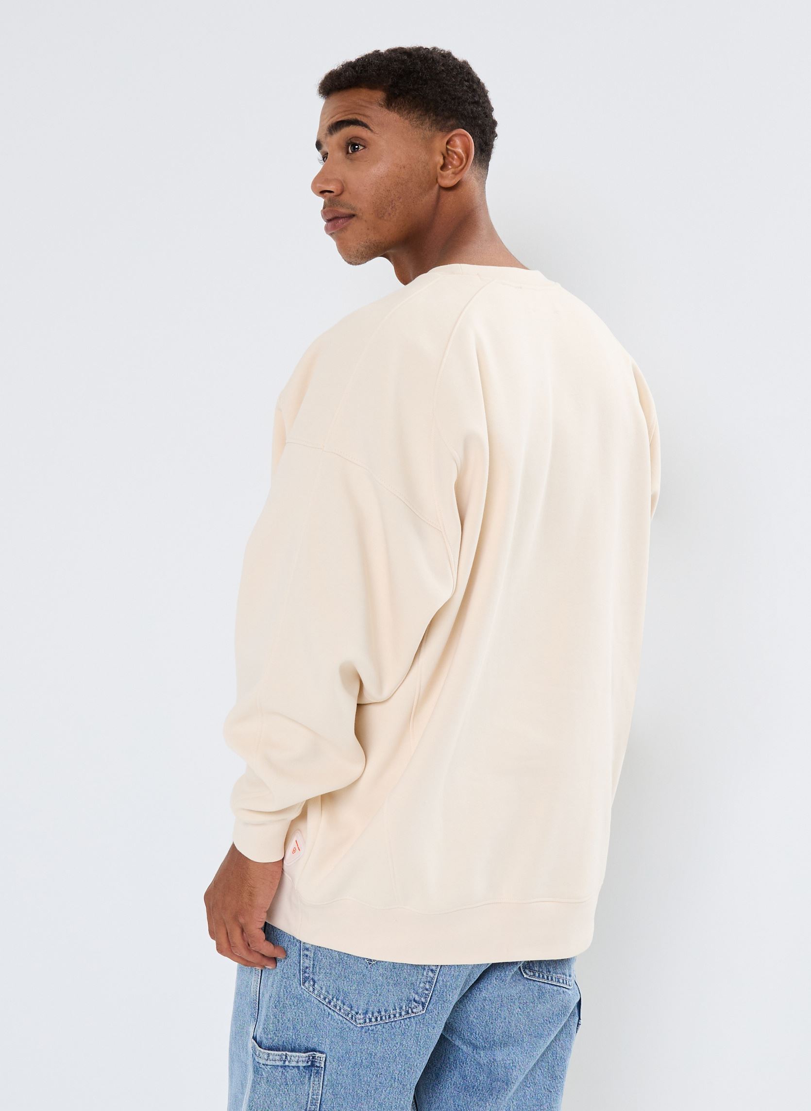 Sweat Zara Unisexe Col Rond Marron Taille L