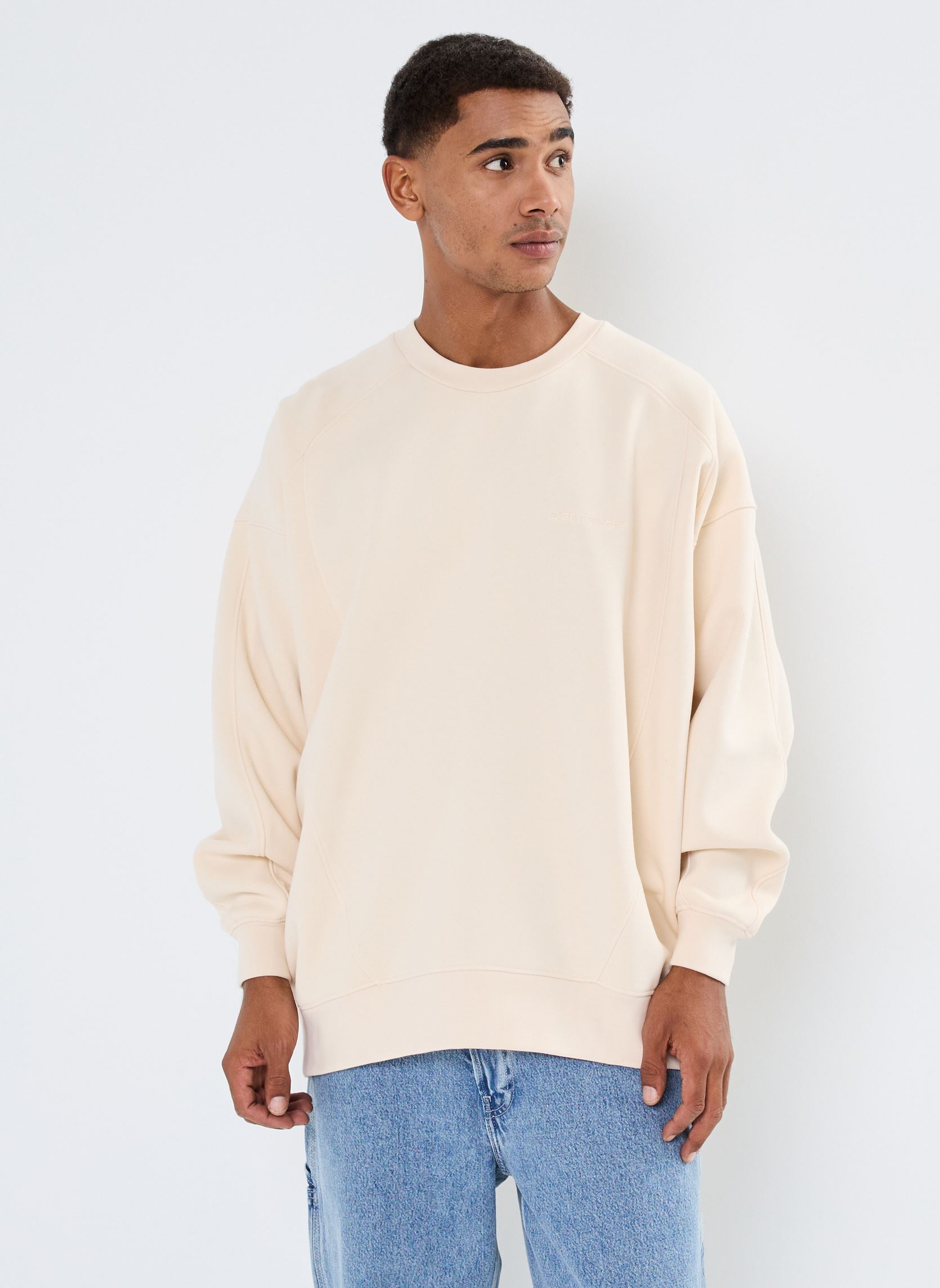 Sweatshirts Ilona sweat col rond-Unisexe M heren beige Gertrude Sweatshirts Ilona sweat col rond-Unisexe M heren beige BEIGE