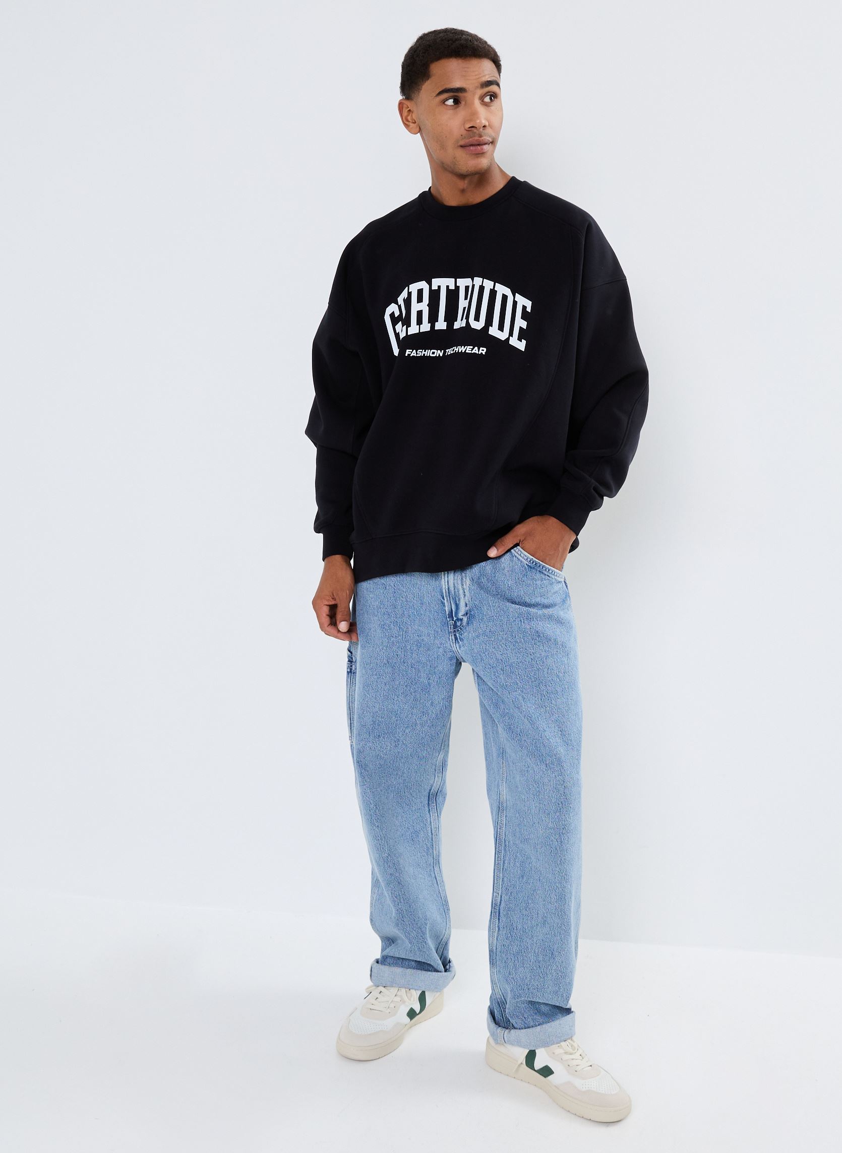 Sweats Ilona sweat col rond-Unisexe M homme noir Gertrude Sweats Ilona sweat col rond-Unisexe M homme noir BLACK