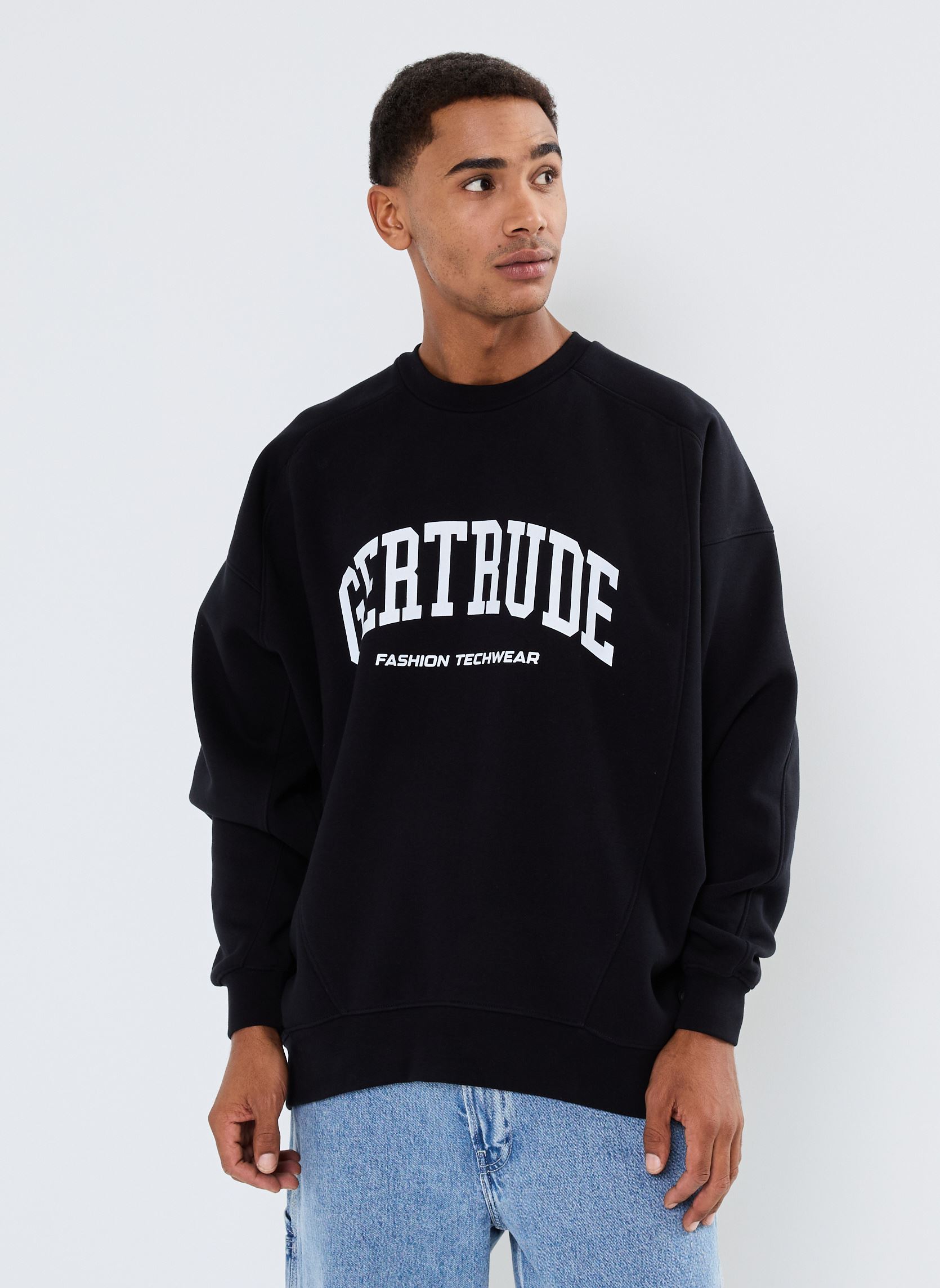 Sweats Ilona sweat col rond-Unisexe M homme noir Gertrude Sweats Ilona sweat col rond-Unisexe M homme noir BLACK