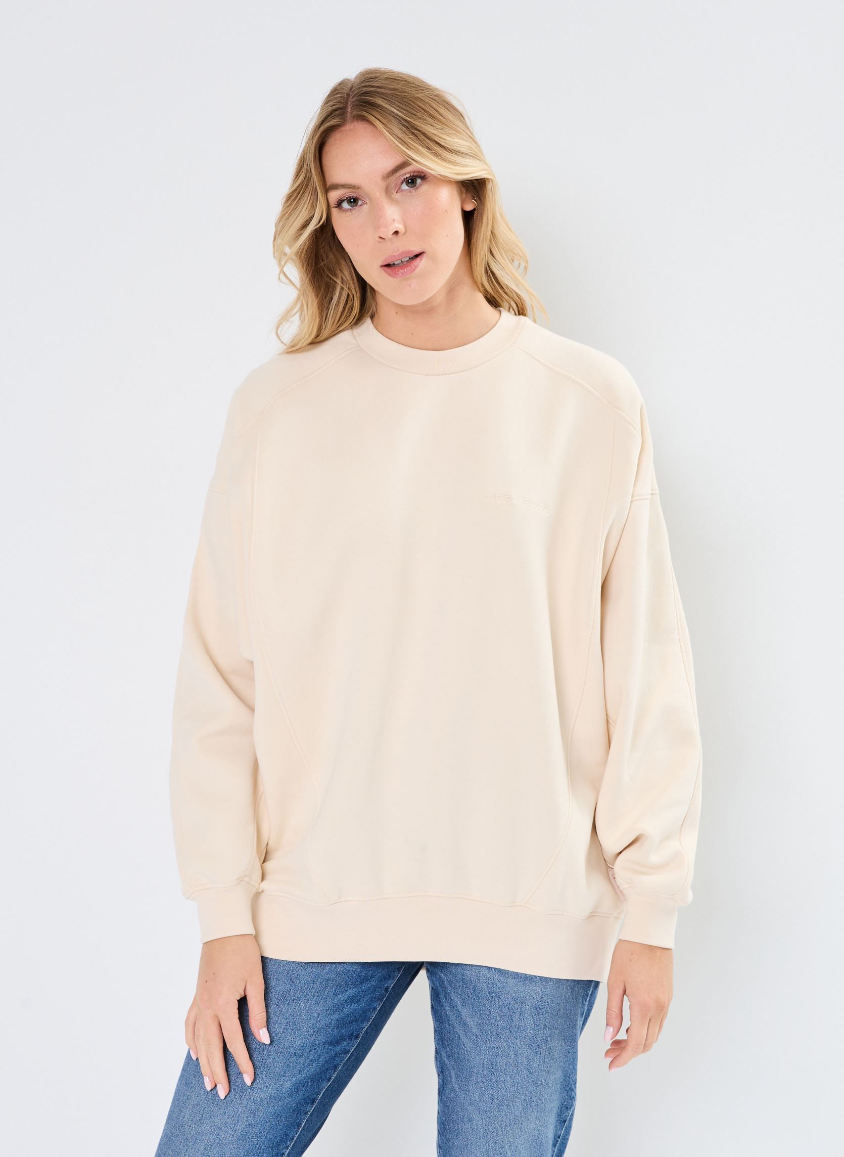 Sweatshirts Ilona sweat col rond-Unisexe beige Gertrude Sweatshirts Ilona sweat col rond-Unisexe beige BEIGE