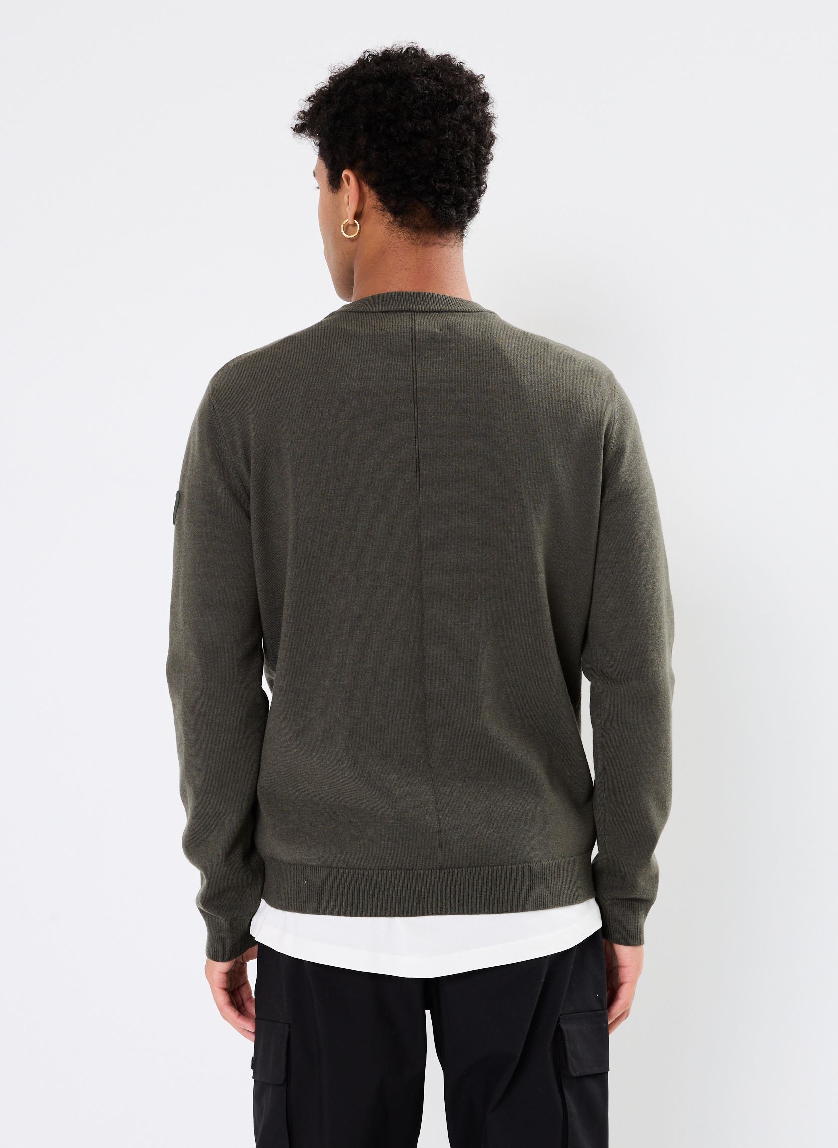 Sweatshirts Alois Pull col Rond heren groen Gertrude Sweatshirts Alois Pull col Rond heren groen KAKI