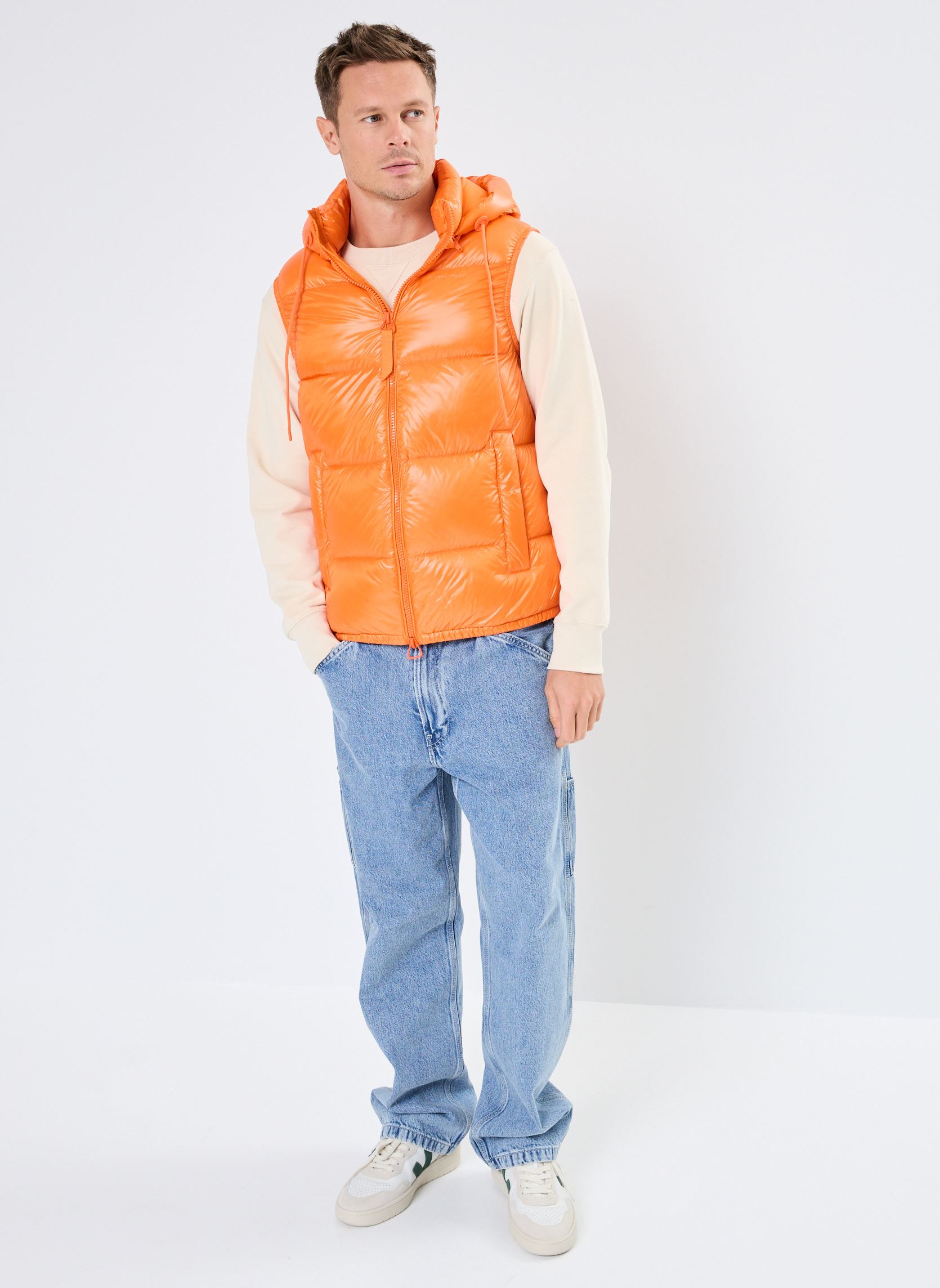 Chaquetas sin mangas Cesar Doudoune Sans Manche hombre naranja Gertrude Chaquetas sin mangas Cesar Doudoune Sans Manche hombre naranja ORANGE