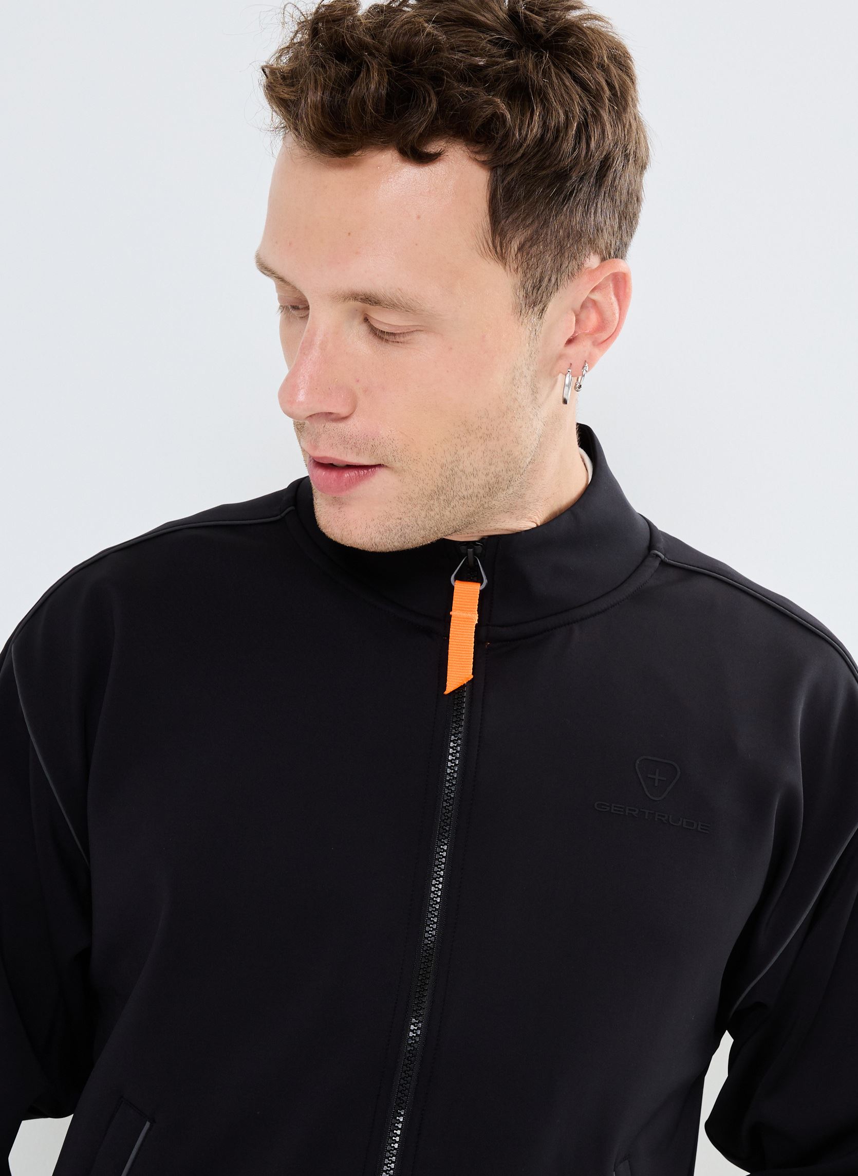 Vestes de survêtement Damian Veste Jogging homme noir Gertrude Vestes de survêtement Damian Veste Jogging homme noir BLACK