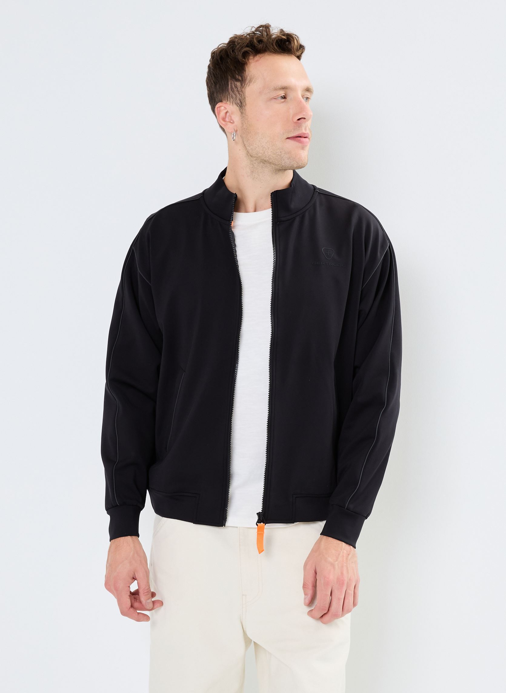 Vestes de survêtement Damian Veste Jogging homme noir Gertrude Vestes de survêtement Damian Veste Jogging homme noir BLACK