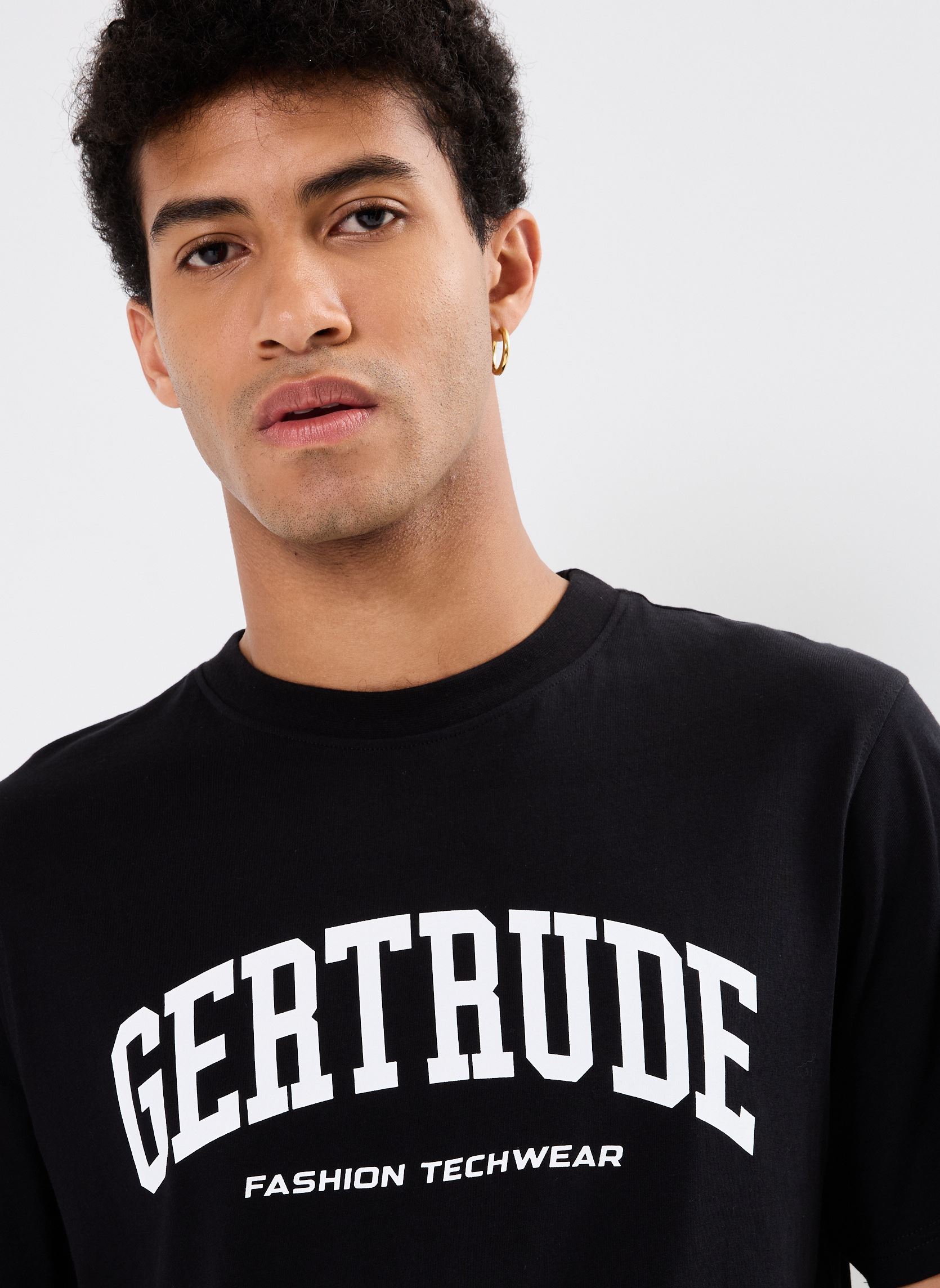 Kurzarm-T-Shirts Leonce College Tee-Shirt Manches Courtes herren schwarz Gertrude Kurzarm-T-Shirts Leonce College Tee-Shirt Manches Courtes herren schwarz BLACK