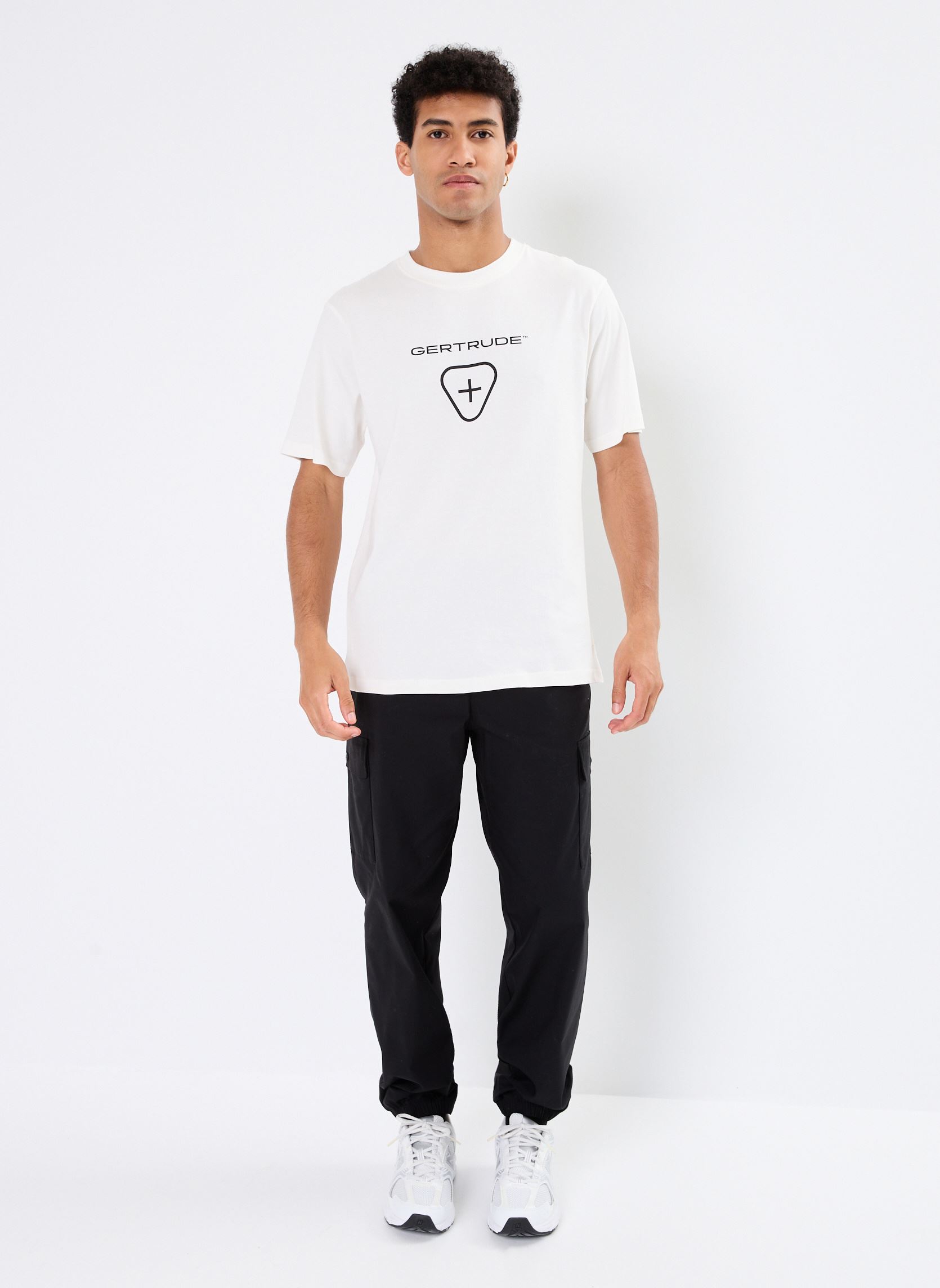 Tee-shirts manches courtes Leonce Logo Tee-shirt manches Courtes homme blanc Gertrude Tee-shirts manches courtes Leonce Logo Tee-shirt manches Courtes homme blanc OPTIC WHITE