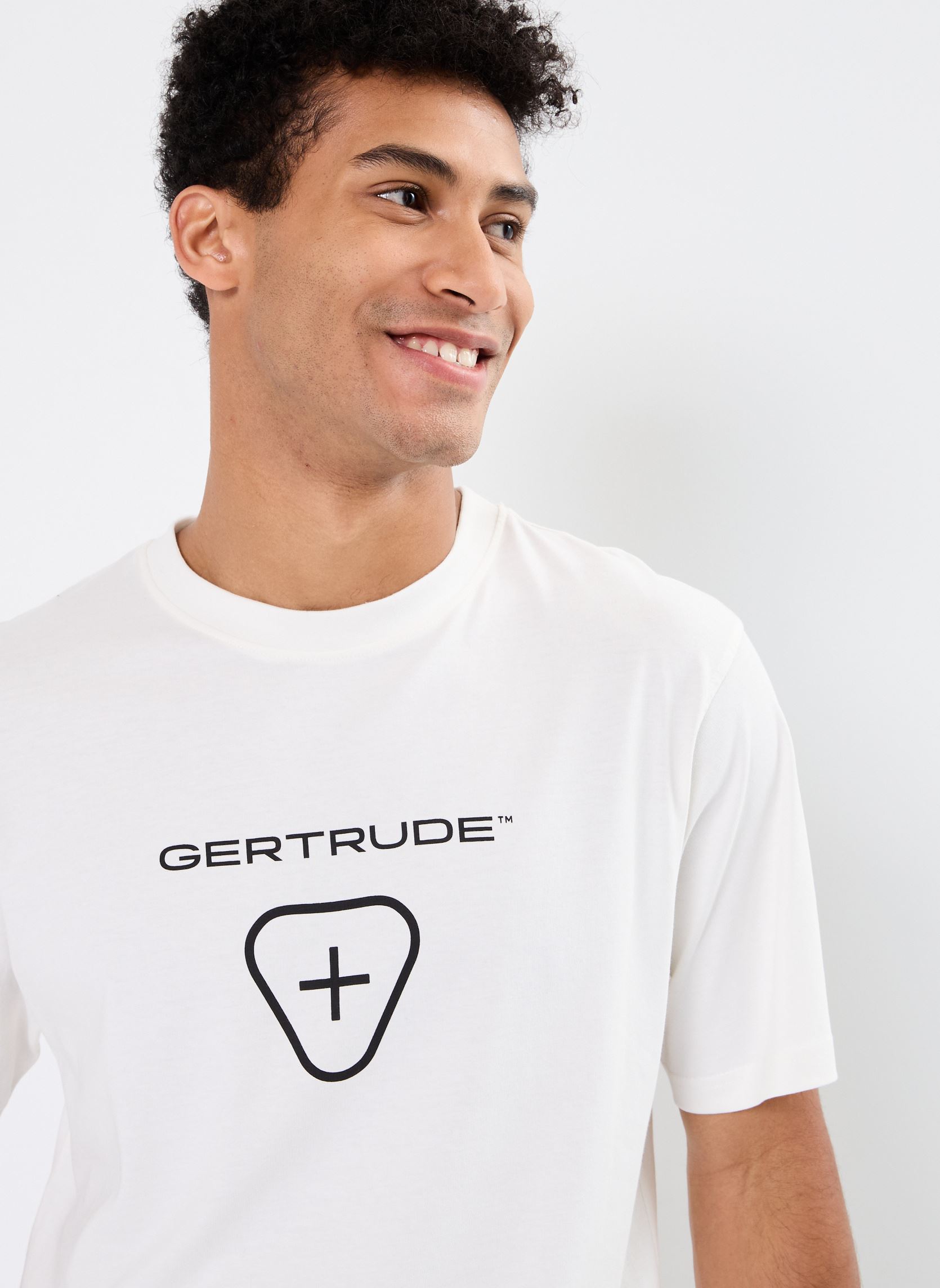 Tee-shirts manches courtes Leonce Logo Tee-shirt manches Courtes homme blanc Gertrude Tee-shirts manches courtes Leonce Logo Tee-shirt manches Courtes homme blanc OPTIC WHITE