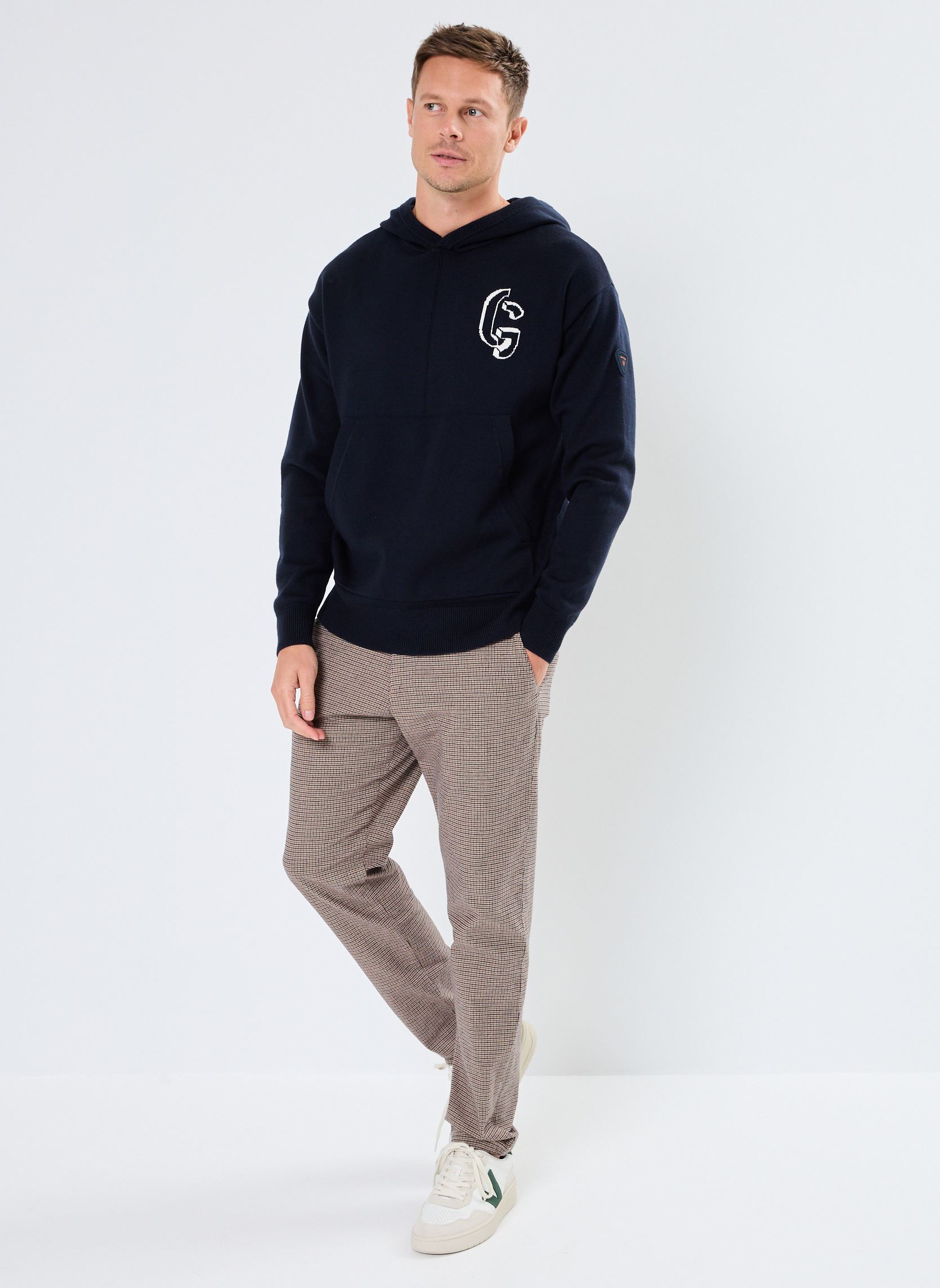 Pullover Philip Sweat Capuche herren blau Gertrude Pullover Philip Sweat Capuche herren blau NIGHT