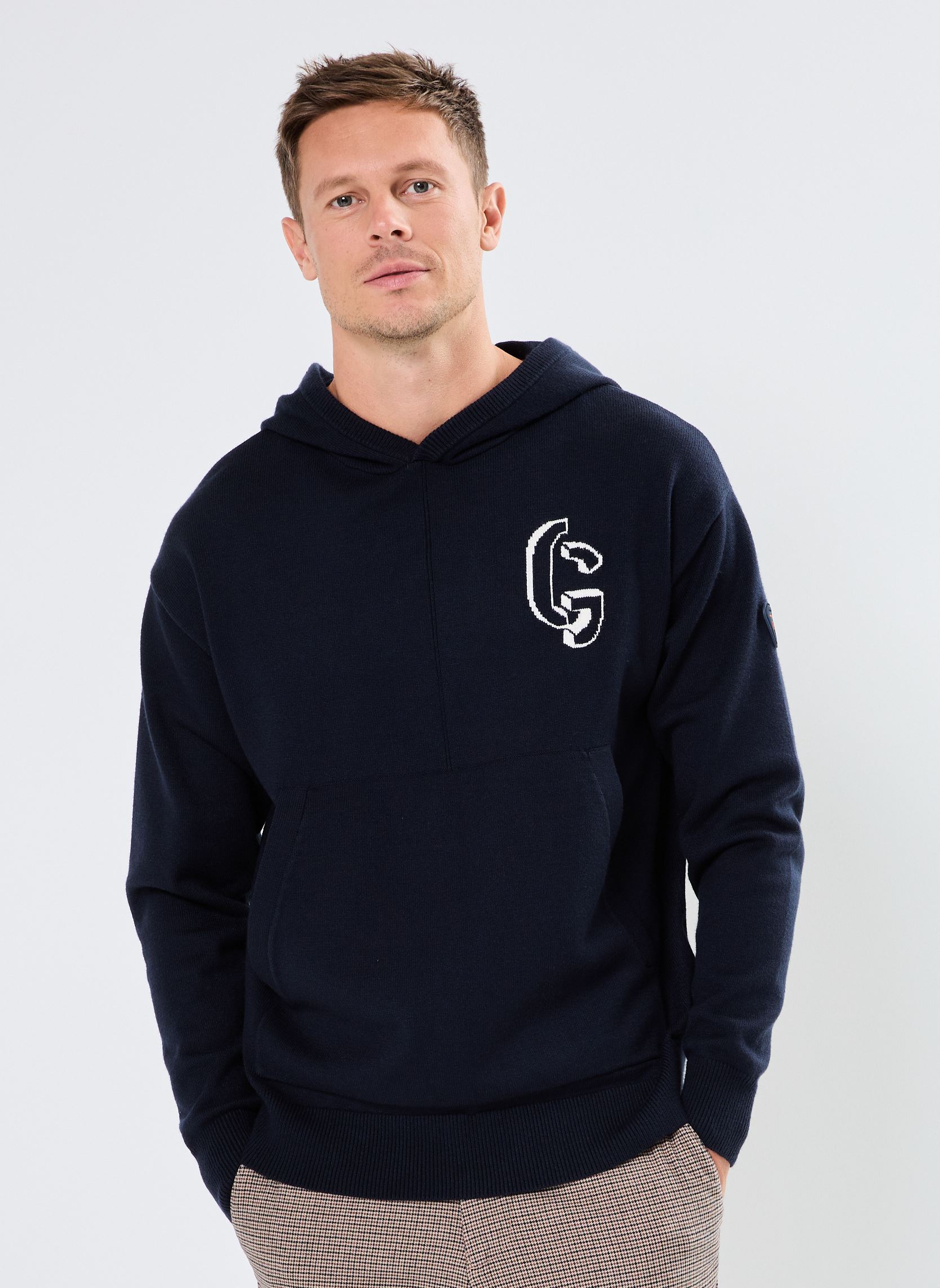 Pullover Philip Sweat Capuche herren blau Gertrude Pullover Philip Sweat Capuche herren blau NIGHT