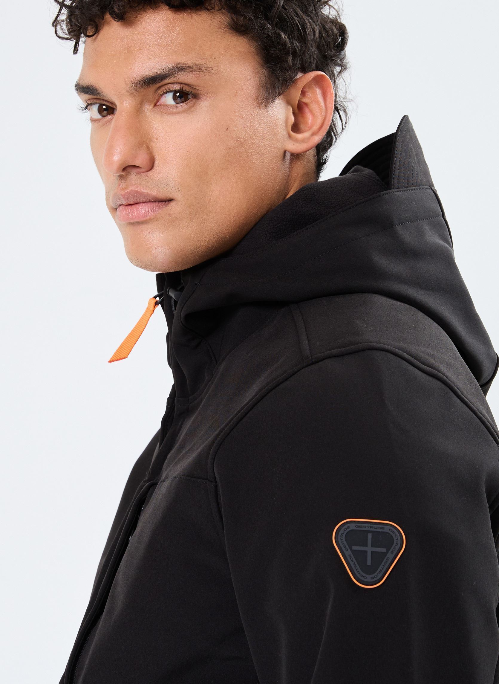 Windbreaker / Windjacken Rony Veste herren schwarz Gertrude Windbreaker / Windjacken Rony Veste herren schwarz BLACK