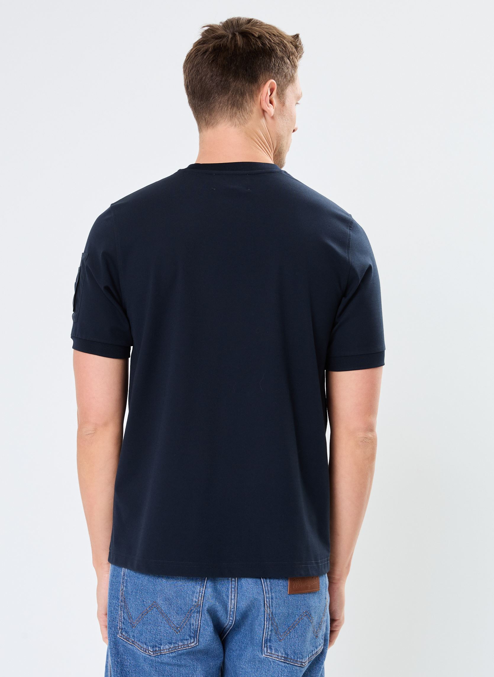 Tee-shirts manches courtes Timeo Tee shirt Manches Courtes homme bleu Gertrude Tee-shirts manches courtes Timeo Tee shirt Manches Courtes homme bleu NIGHT