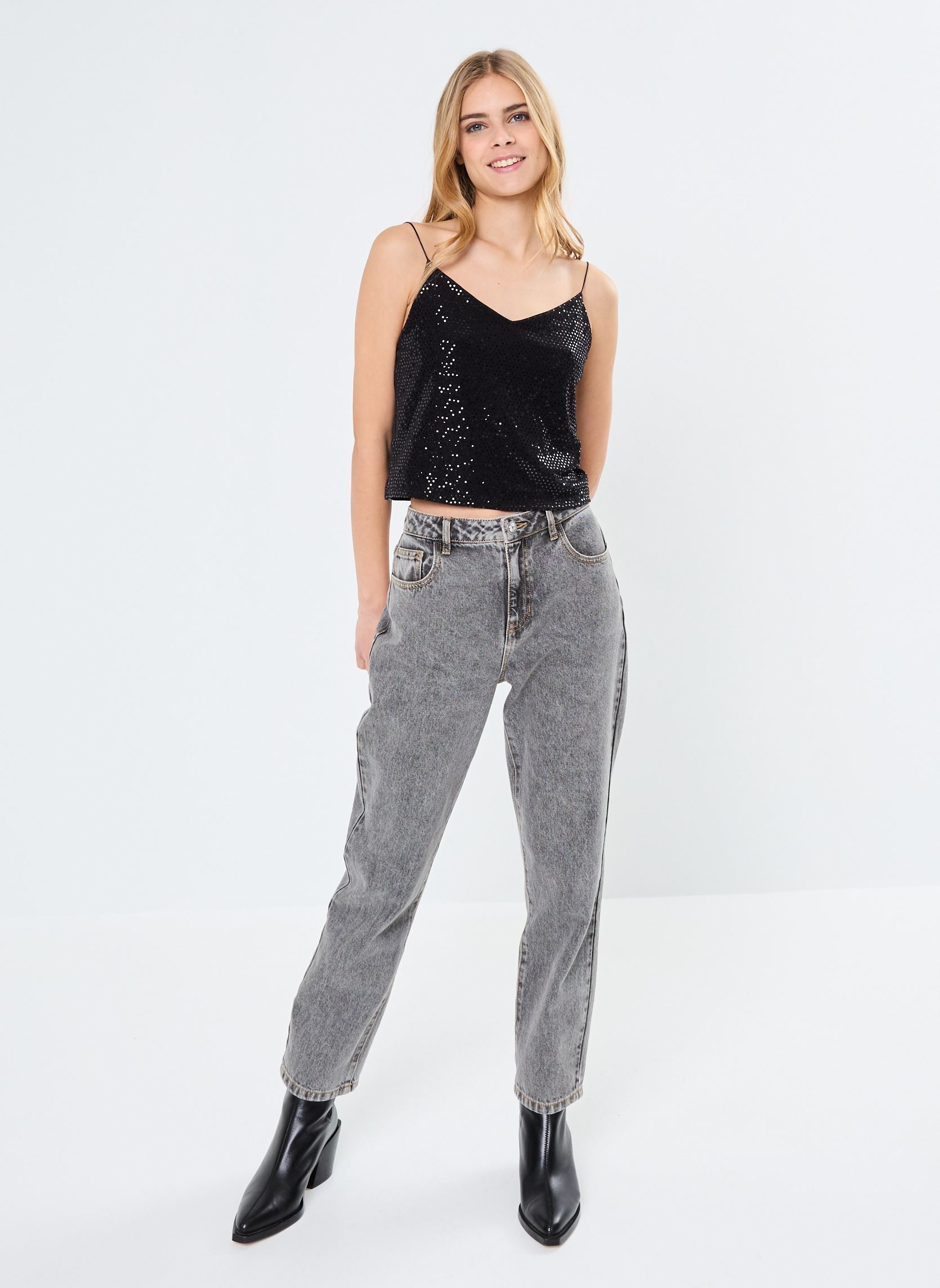 Tops DBRADISCO femme noir Cache Cache Tops DBRADISCO femme noir JET BLACK