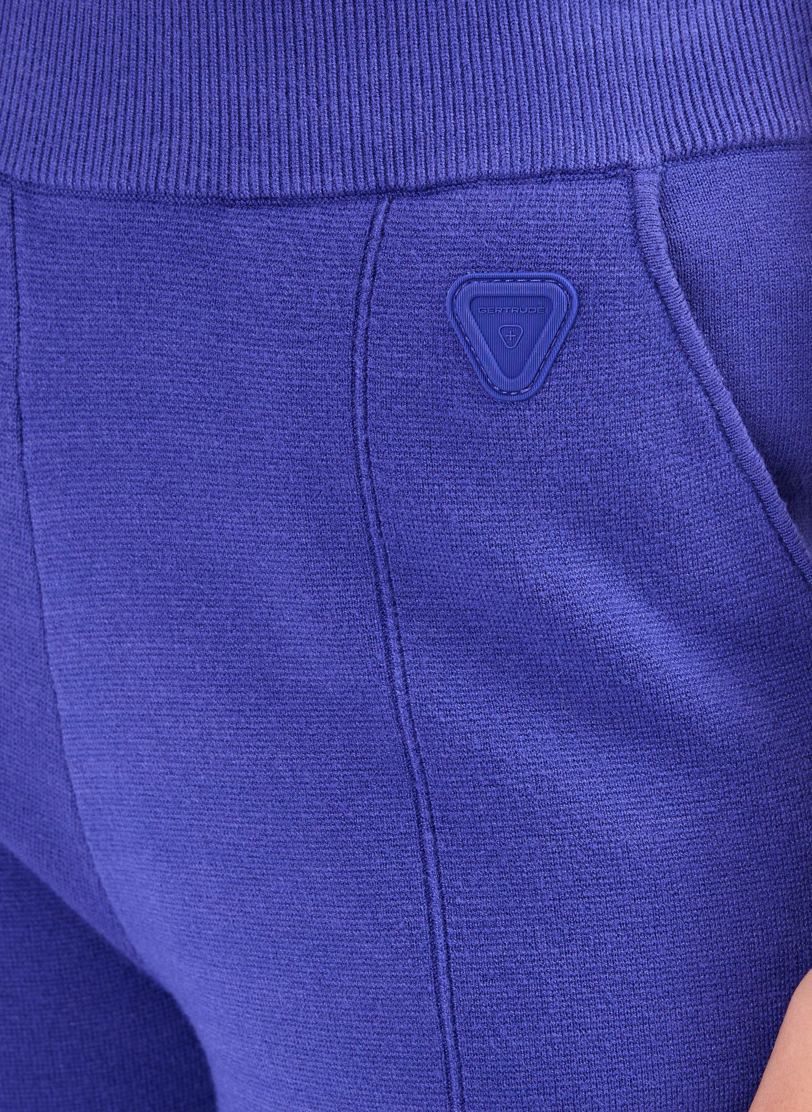 Pantaloni larghi Annie Pantalon donna blu Gertrude Pantaloni larghi Annie Pantalon donna blu PRUSSE