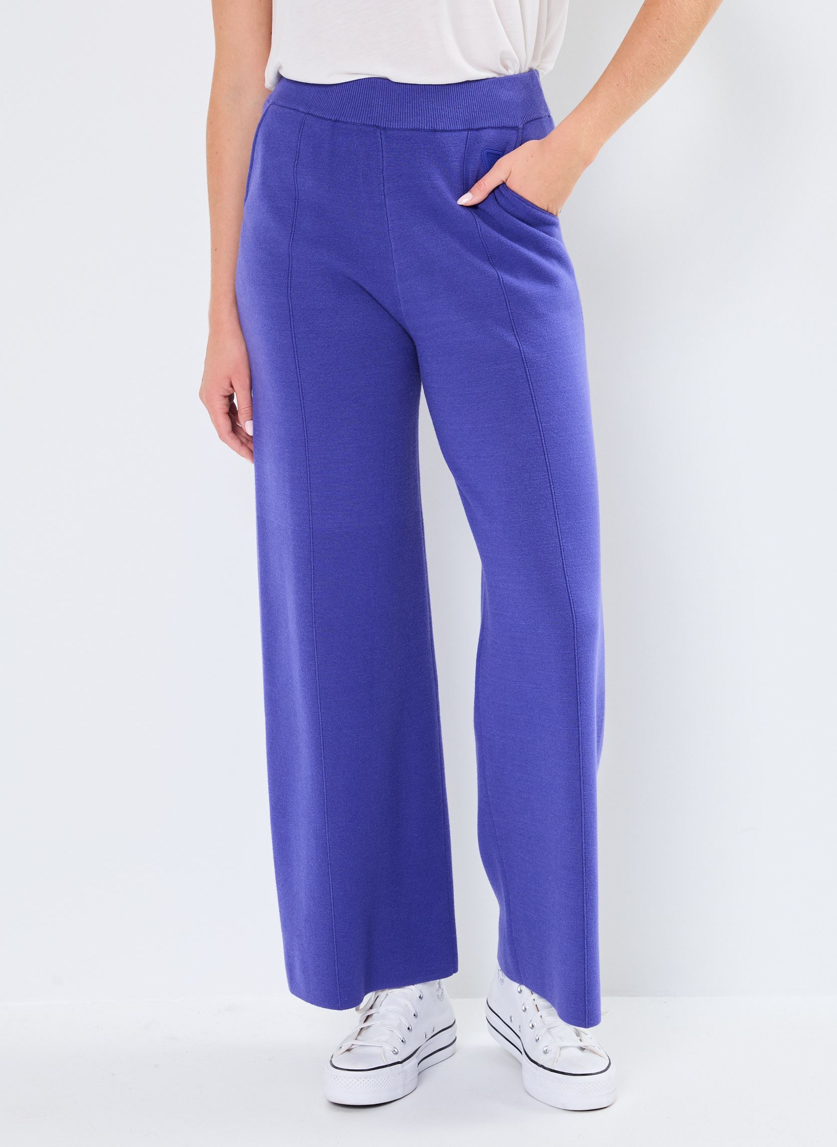 Pantaloni larghi Annie Pantalon donna blu Gertrude Pantaloni larghi Annie Pantalon donna blu PRUSSE